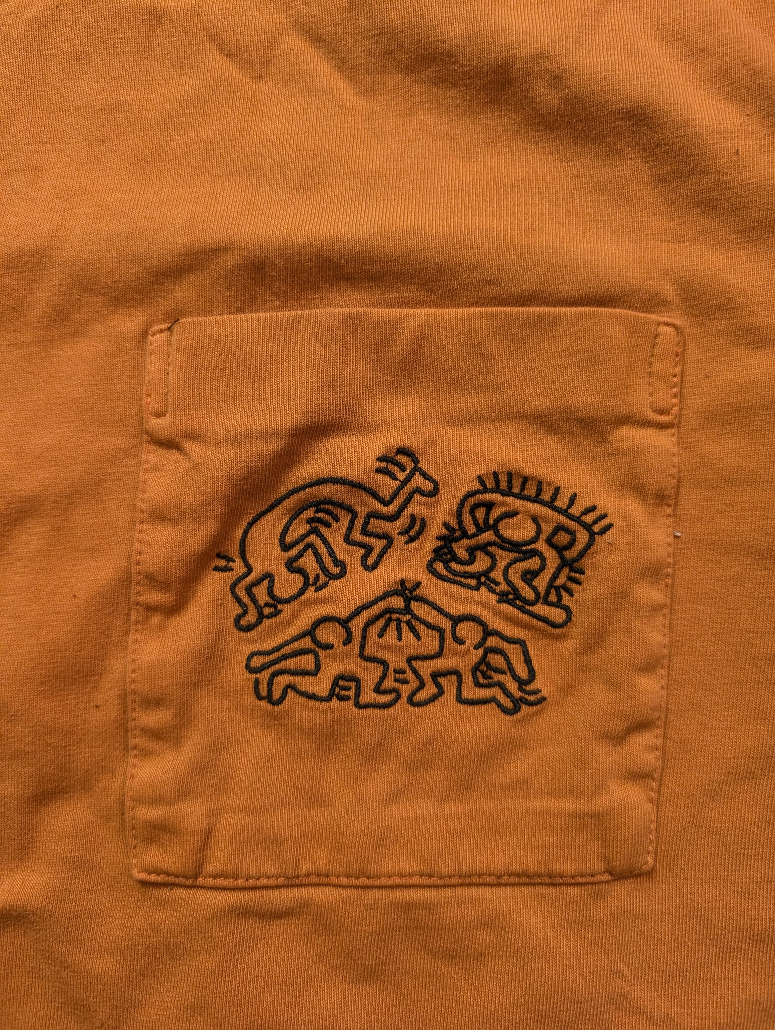 Designer × Keith Haring × Uniqlo UNIQLO Keith Haring Graphic T-Shirt NWT pocket Size US L / EU 52-54 / 3 - 2 Thumbnail