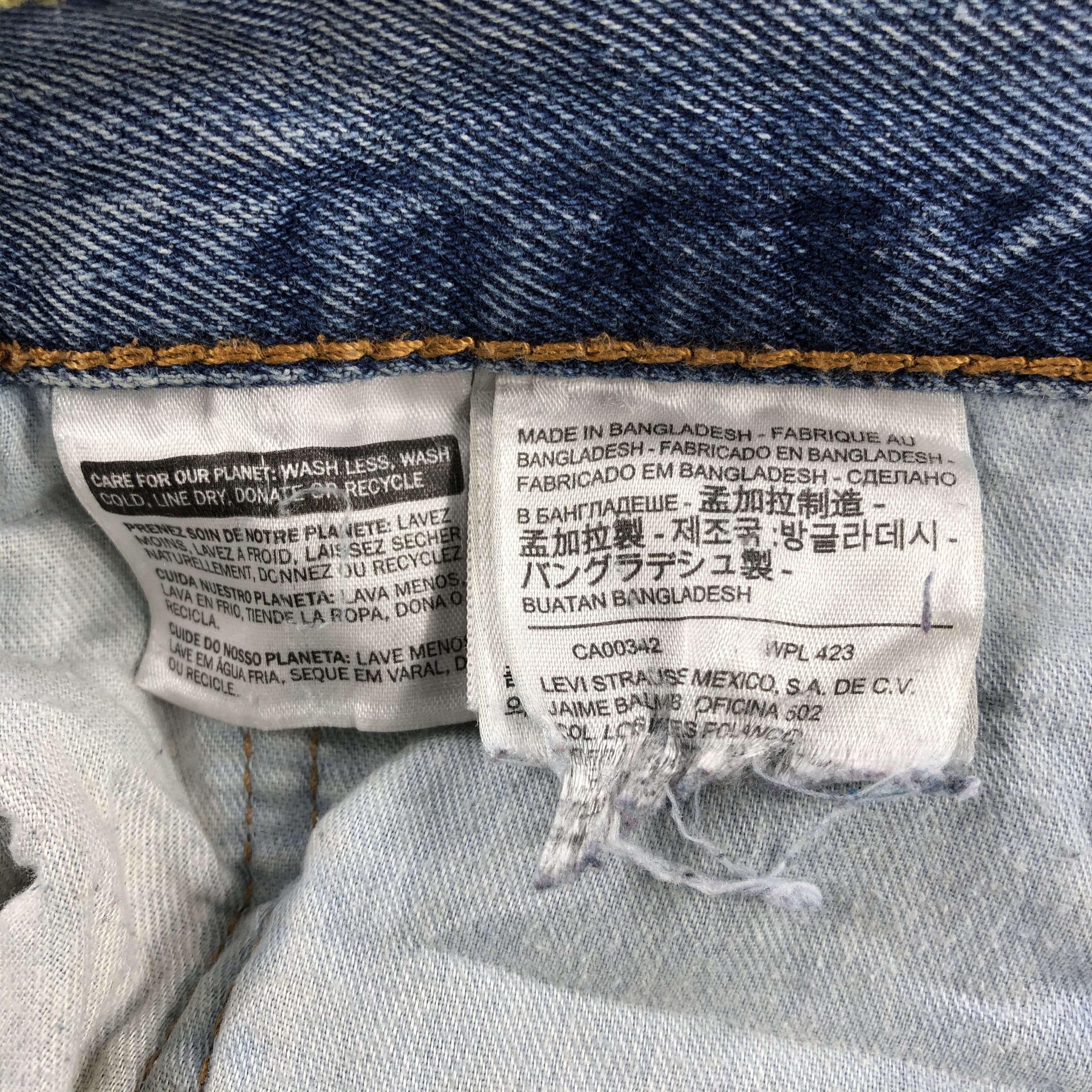 Levi's Vintage Light Wash Levis 505 Jeans-J2240 Size US 38 / EU 54 - 16 Thumbnail