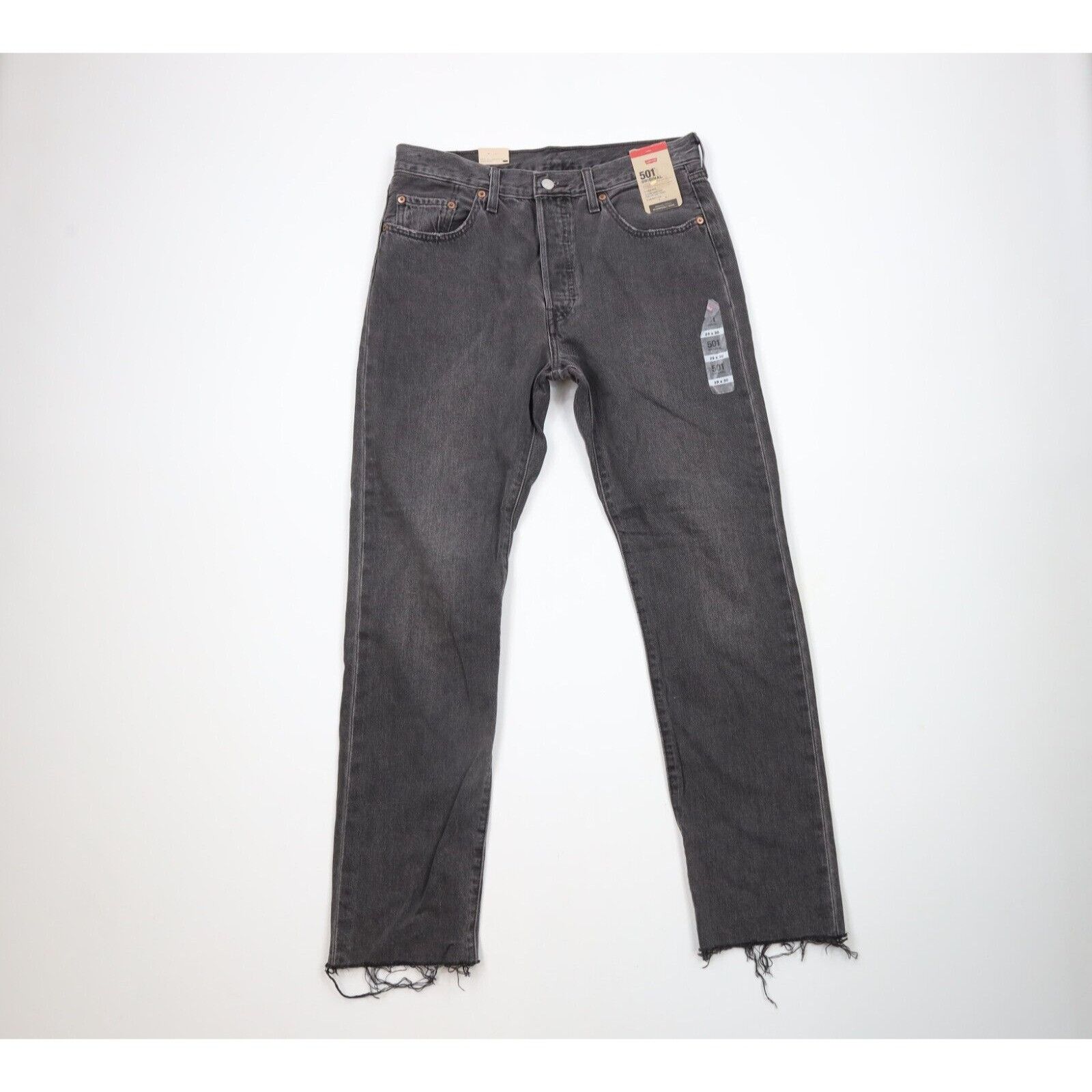 Levi's New Levis 501xx Original Fit Button Fly Raw Hem Jeans Size 29" - 1 Thumbnail