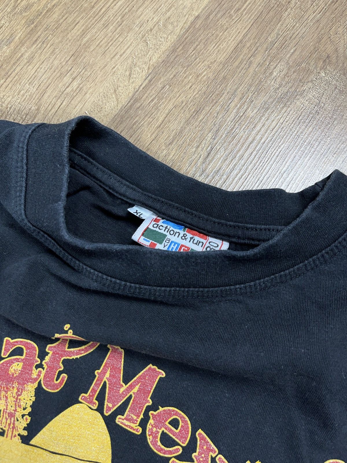 Vintage 90s vintage the fat Mexican outlaw motorcycle club t-shirt Size US XL / EU 56 / 4 - 3 Thumbnail