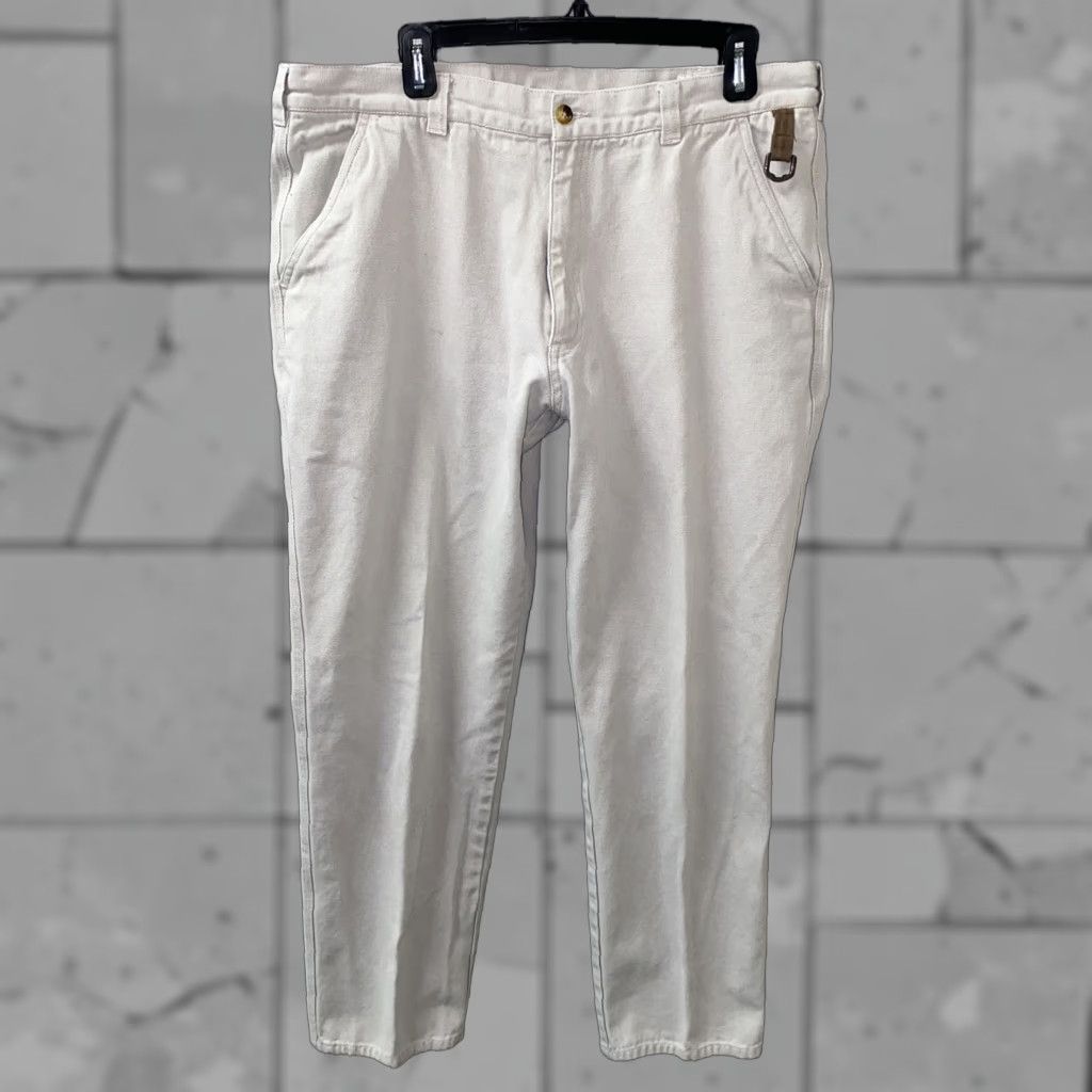 Orvis Orvis Casual Pants Men's Regular Fit Zip Fly Beige Cotton Size 38 X 31 Size US 38 / EU 54 - 1 Thumbnail