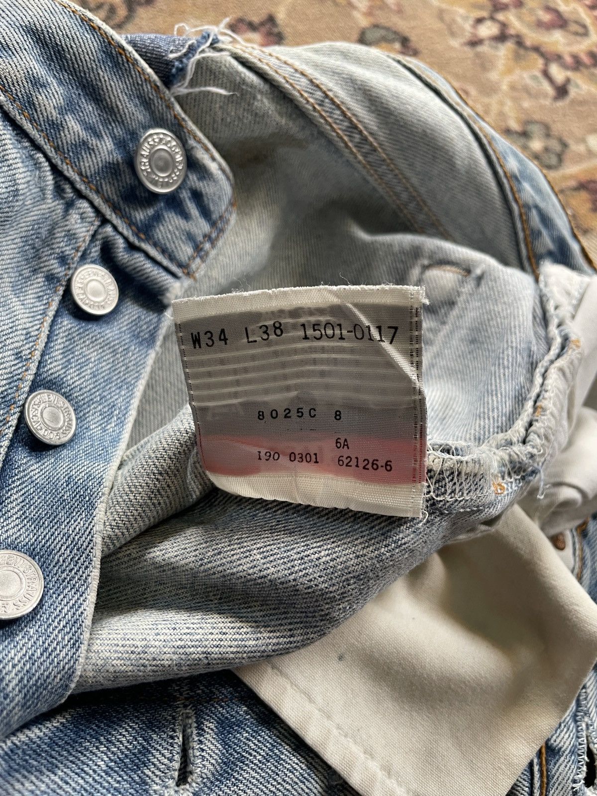 Levi's × Levi's Vintage Clothing × Vintage Vintage Levis 501xx Crazy Rare Pants Size US 32 / EU 48 - 21 Thumbnail