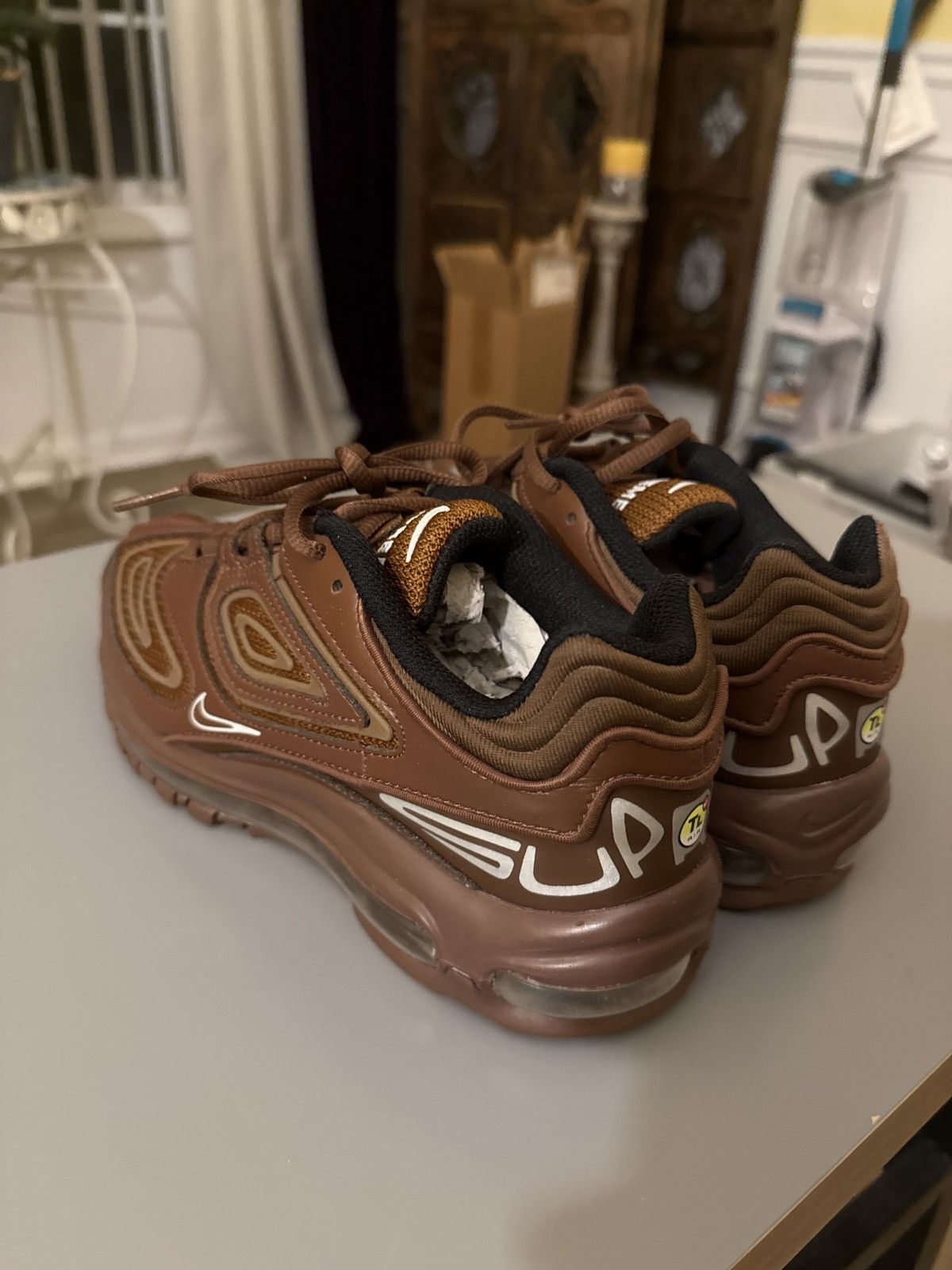 Nike × Supreme Nike x Supreme Air Max 98 TL Size US 6 / EU 39 - 3 Thumbnail