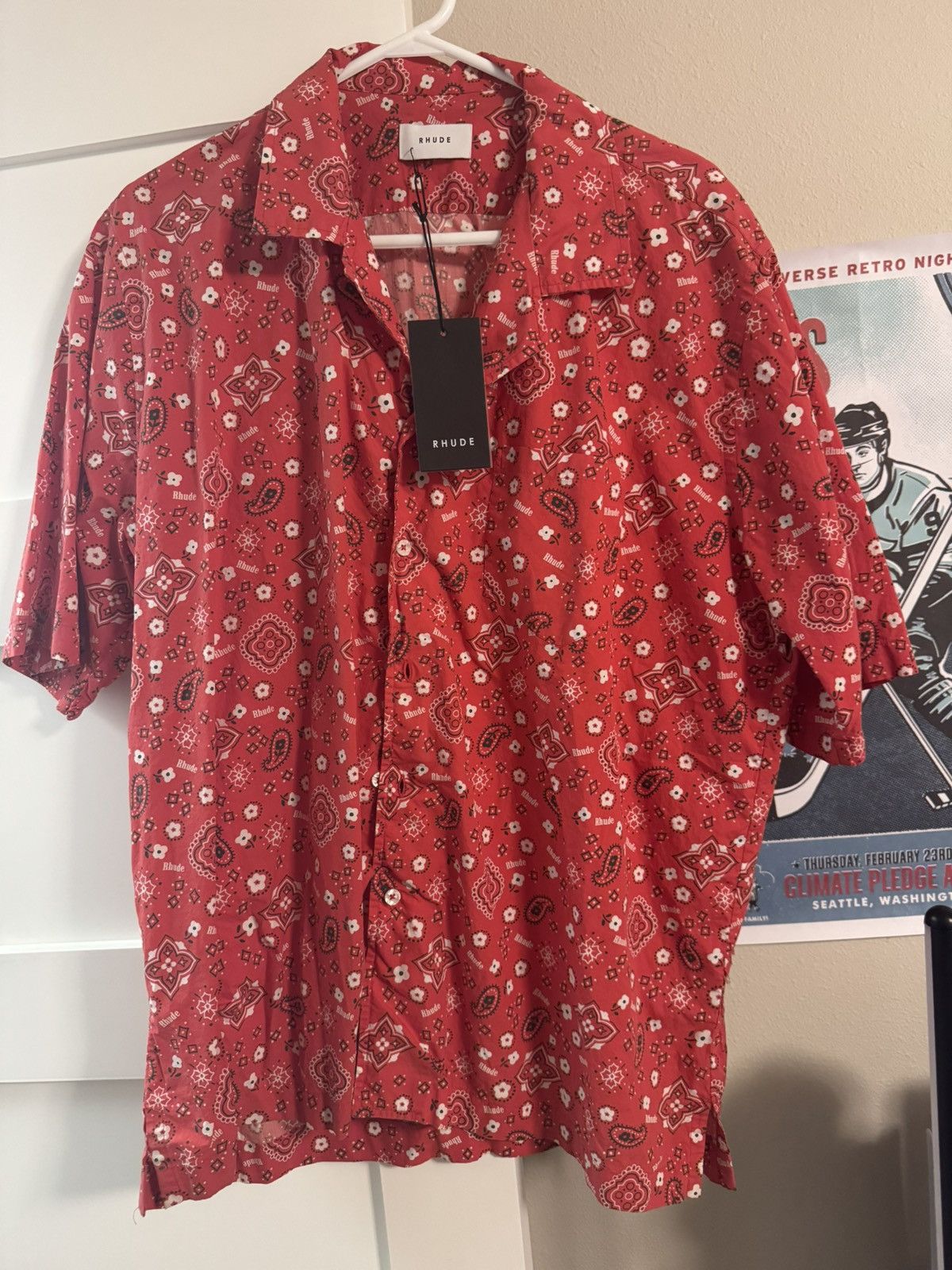 Rhude Rhude Bandana Shirt Size US XL / EU 56 / 4 - 1 Thumbnail