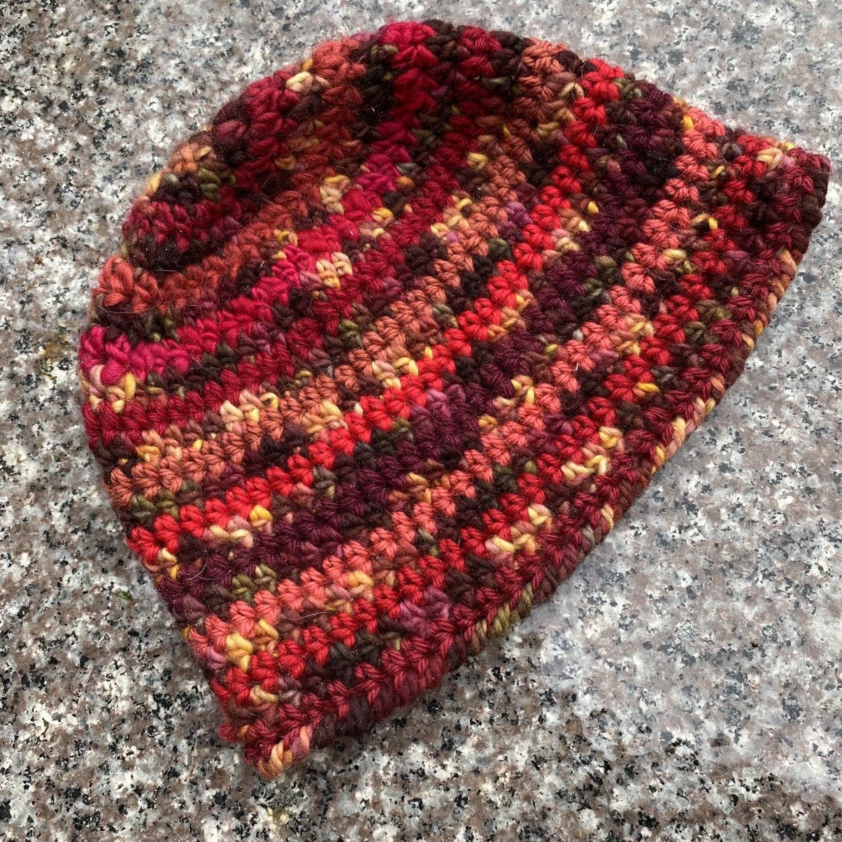 Other Hand knitted wool beanie hat Size ONE SIZE - 1 Thumbnail