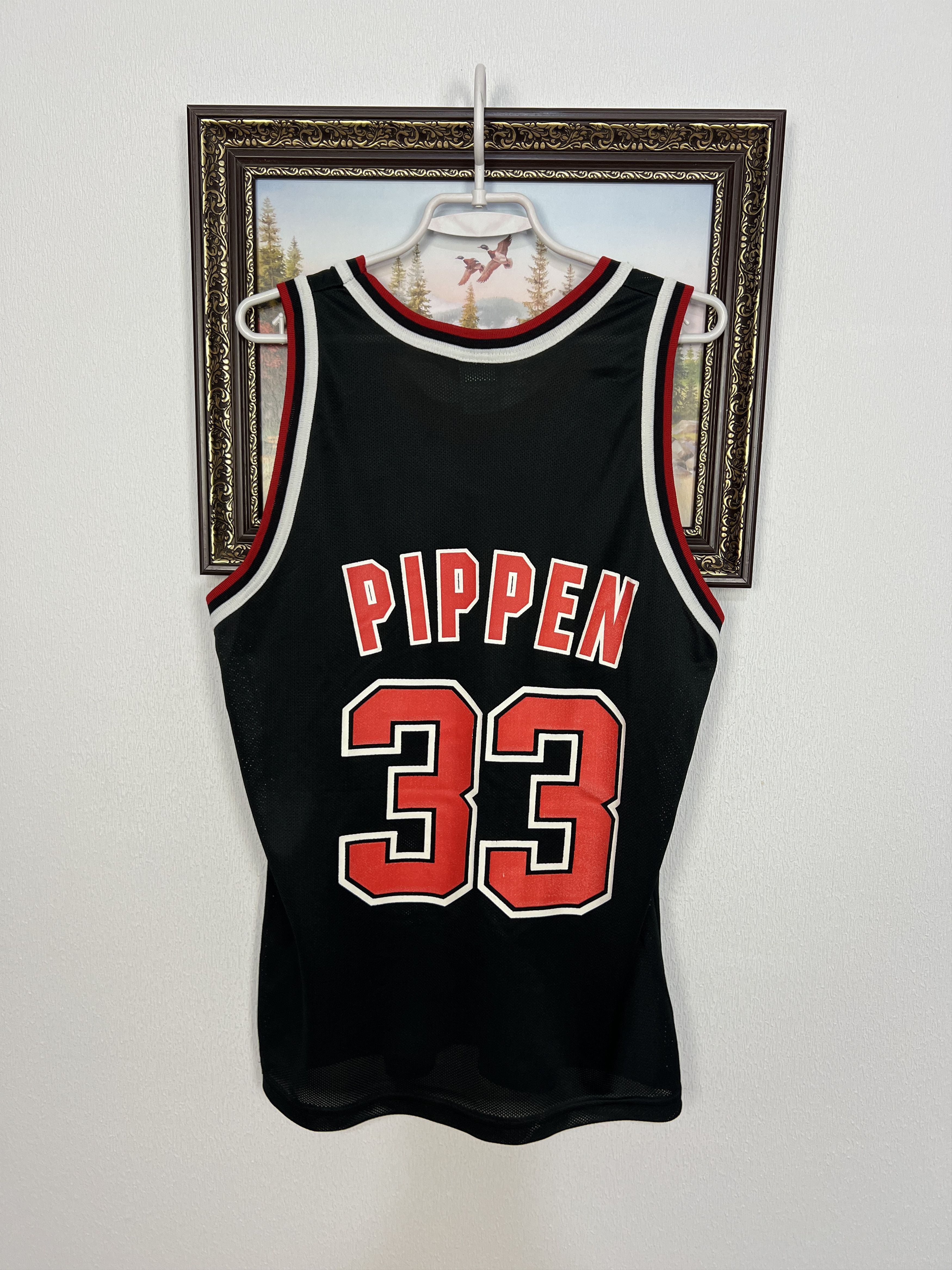 Champion Vintage 90's Champion Chicago Bulls Pippen NBA Jersey Shirt Size US M / EU 48-50 / 2 - 8 Thumbnail