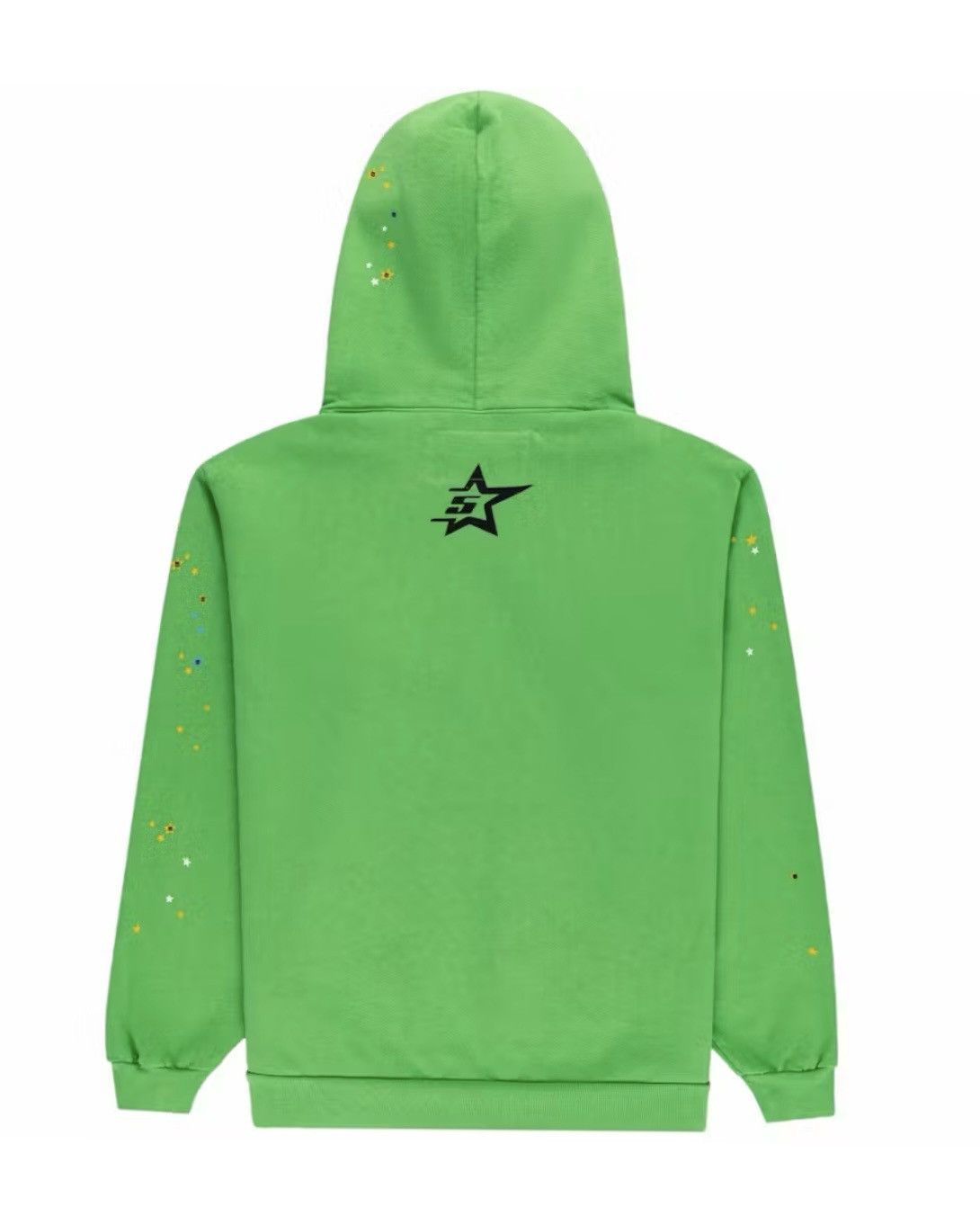 Sp5der Sp5der Punk V2 Rhinestone Hoodie Bright Green Size US M / EU 48-50 / 2 - 2 Thumbnail