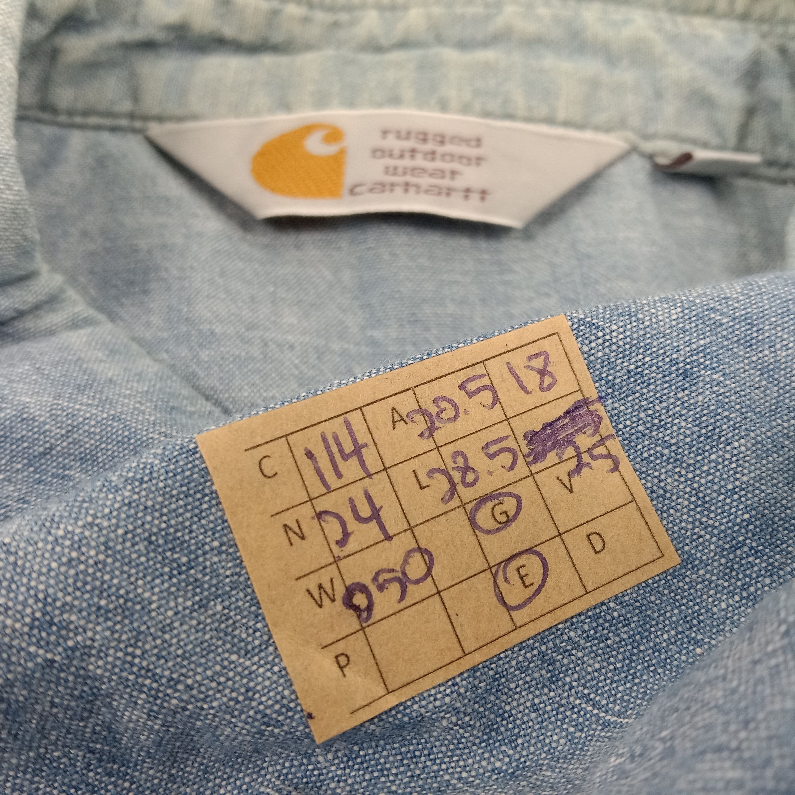 Carhartt × Vintage Carhartt American Style Shirt Button Up Size US M / EU 48-50 / 2 - 15 Thumbnail