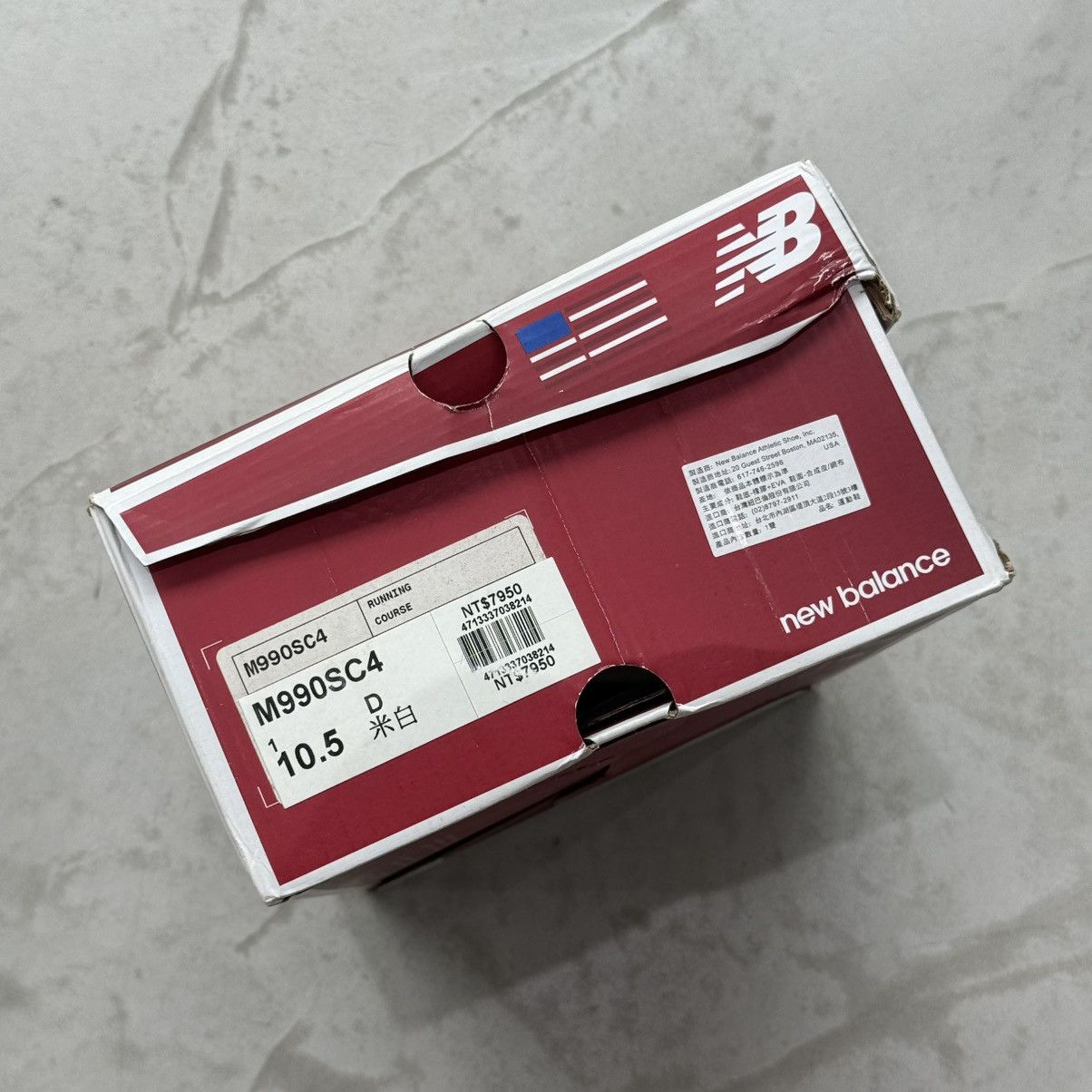 New Balance × Stussy Stussy x New Balance 990v4 Cream Size US 10.5 / EU 43-44 - 11 Thumbnail