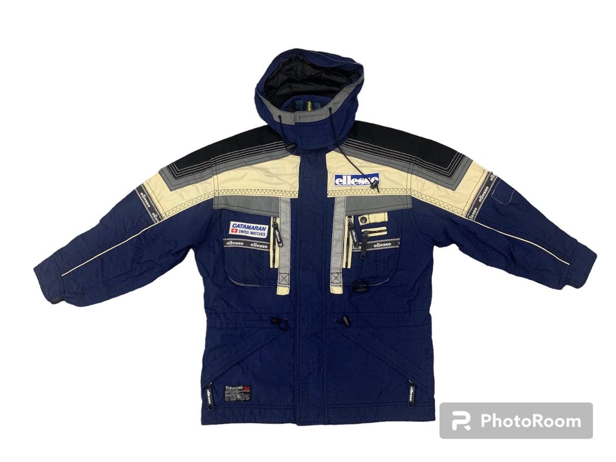 Ellesse 90s ELLESE SKI JACKET RARE DESIGN Size US XL / EU 56 / 4 - 1 Thumbnail