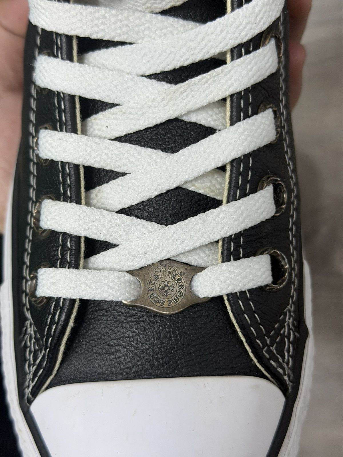 Chrome Hearts Chrome hearts patch converse highs Size US 7.5 / EU 40-41 - 21 Thumbnail