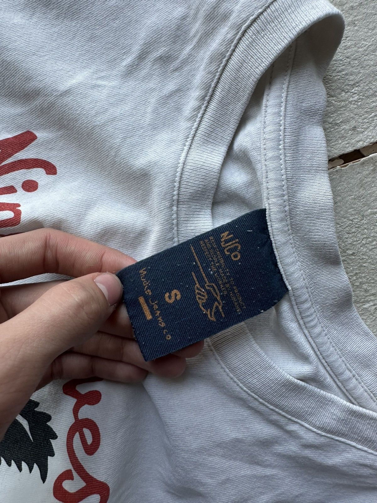 Nudie Jeans 🚨Y2K Big Logo NUDIE JEANS NINE LIVES T-shirt Avant Garde Size US S / EU 44-46 / 1 - 13 Thumbnail