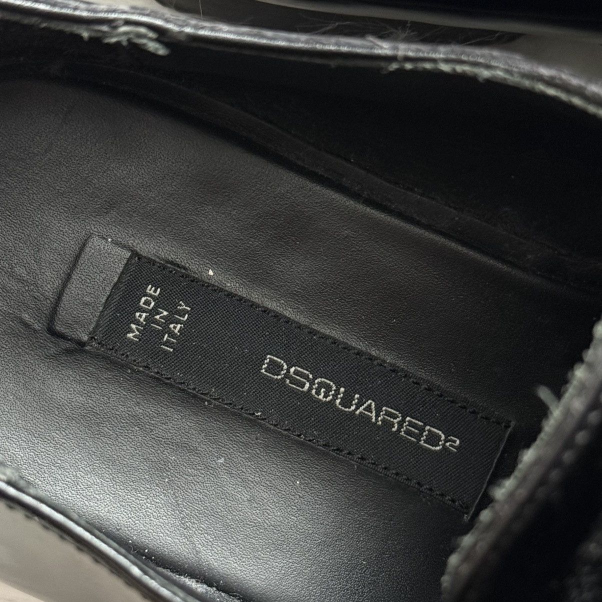 Dsquared2 📌 RARE Vintage Dsquared2 Pony Hair Derby Shoes Leather Size US 10 / EU 43 - 23 Thumbnail