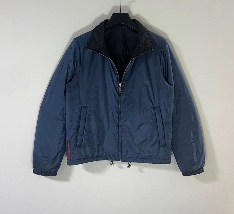 Prada Prada Men's Double-Sided Cotton Jacket- dmc Size US M / EU 48-50 / 2 - 1 Thumbnail