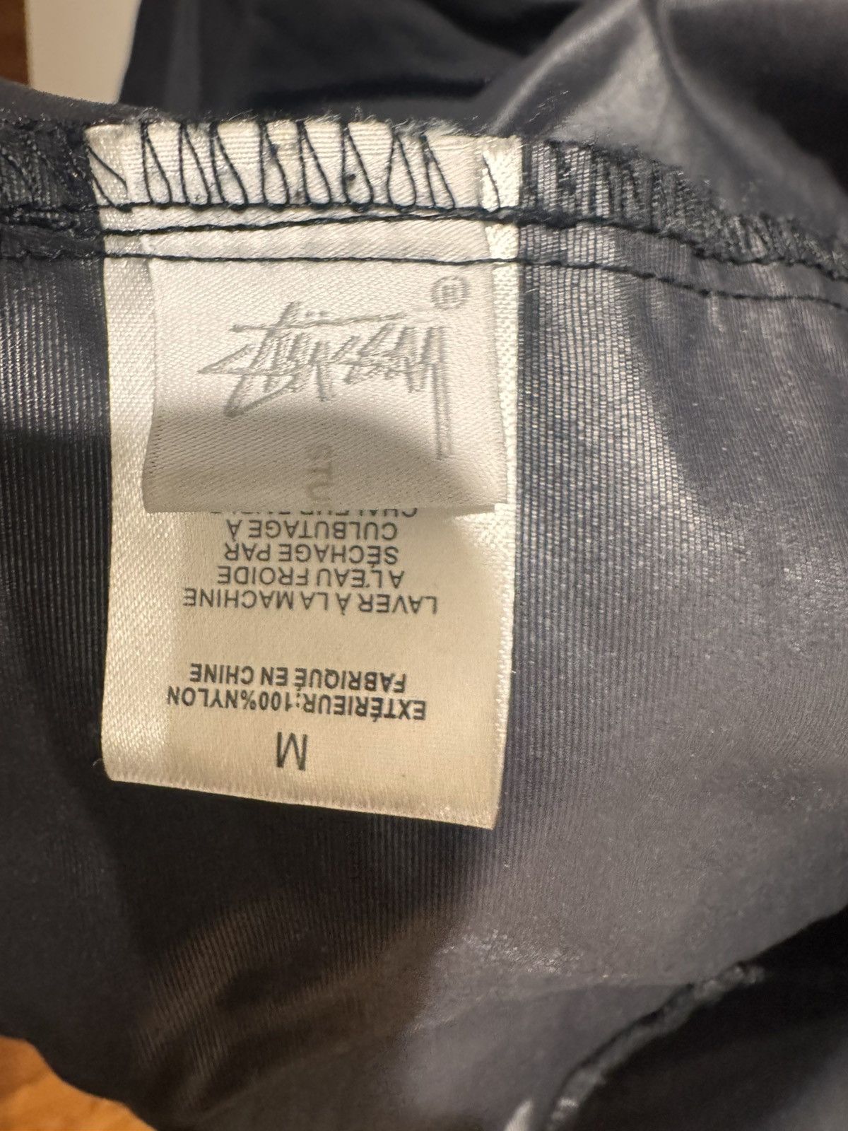 Stussy Long stussy nylon jacket Size US M / EU 48-50 / 2 - 5 Thumbnail