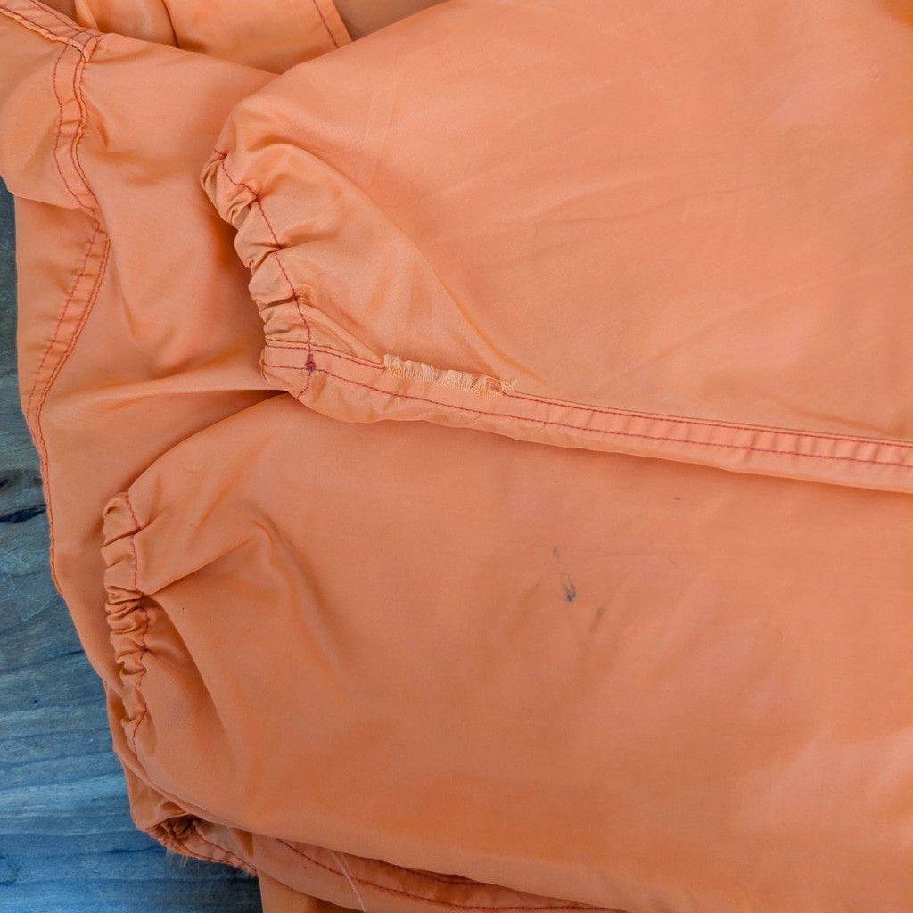 Vintage Spanjian 70's Bruins Booster Club Orange Nylon Jacket XL Size US XL / EU 56 / 4 - 4 Thumbnail