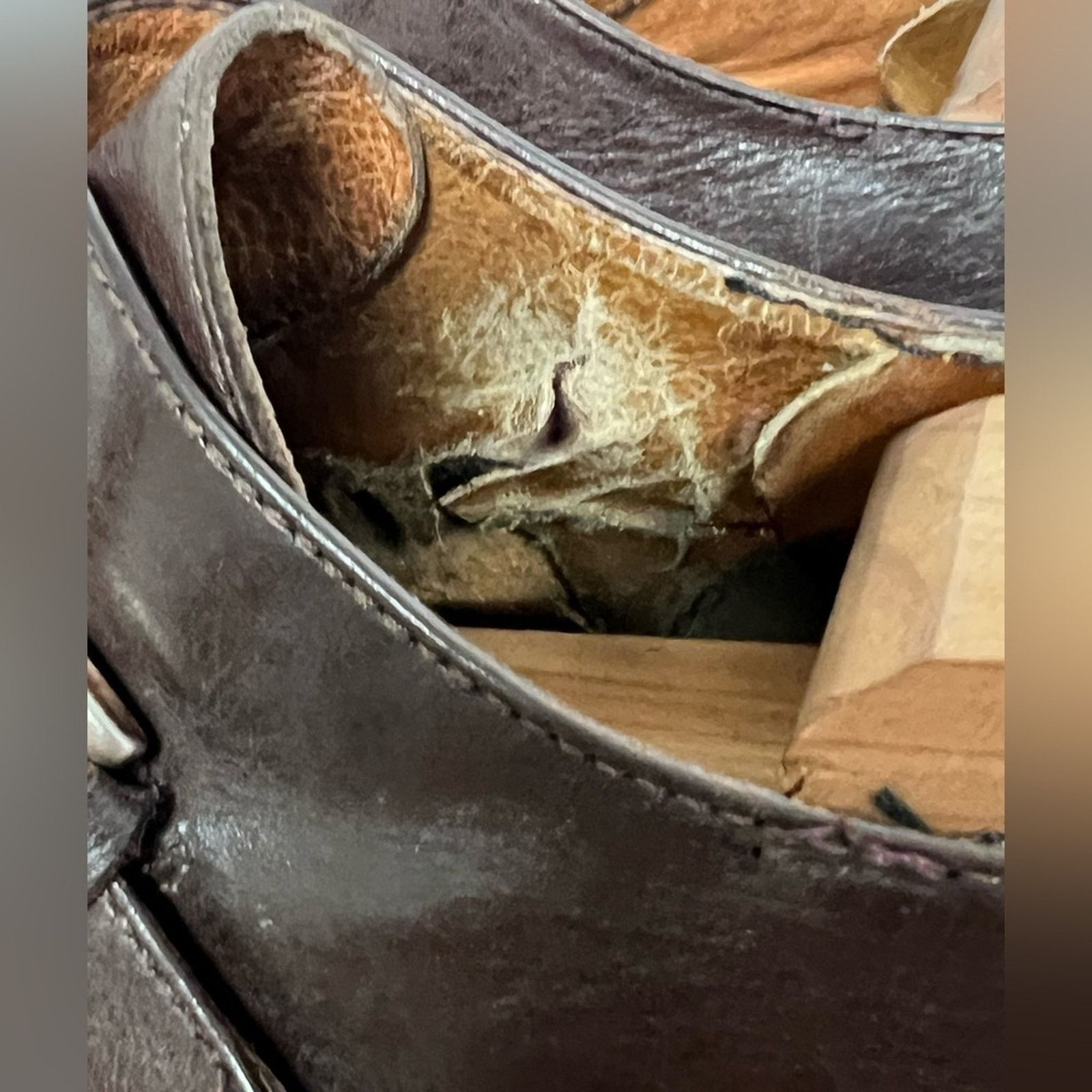 Allen Edmonds Allen Edmonds Mens Shoes 10 Norwich Monk Strap Made in Italy Size US 10 / EU 43 - 5 Thumbnail