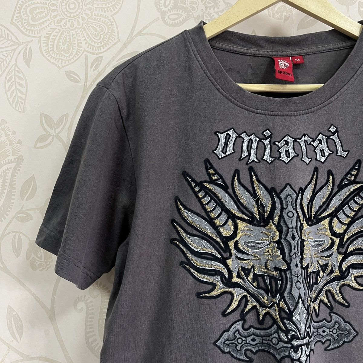 Japanese Brand Oniarai Jeans Skulls Matsuda Blue Ways Japan TShirt Size US M / EU 48-50 / 2 - 5 Thumbnail