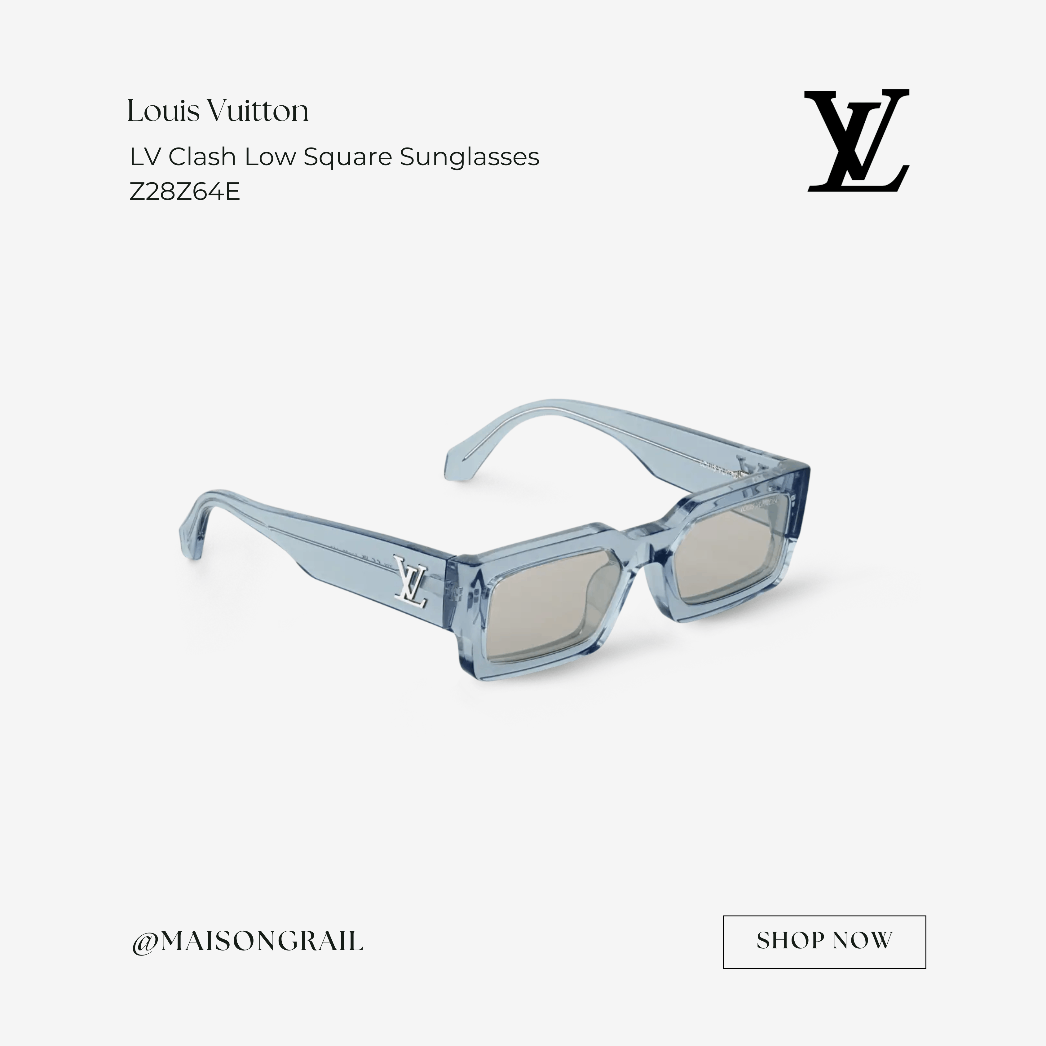 Louis Vuitton LOUIS VUITTON CLASH LOW SQUARE SUNGLASSES Size ONE SIZE - 1 Thumbnail