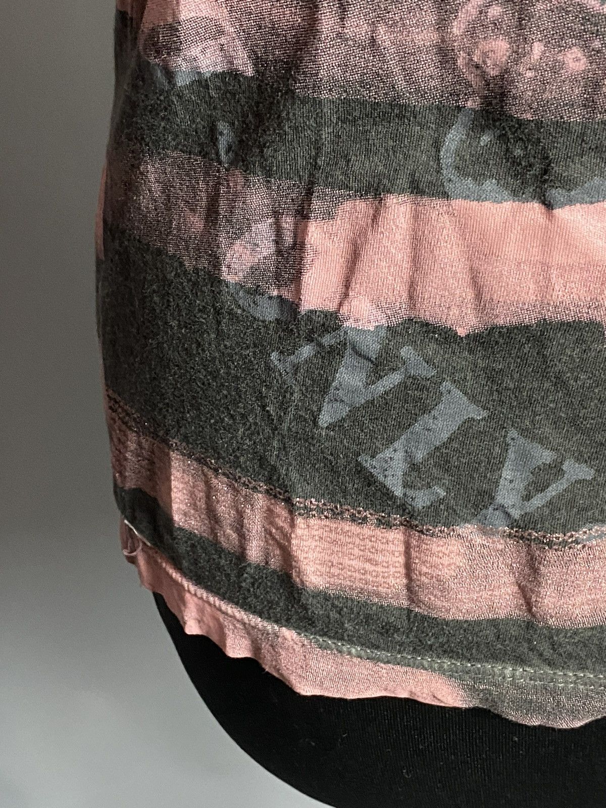 Diesel Diesel Women’s Graphic Stripe T-Shirt Size S Wash Pink Logo Size S / US 4 / IT 40 - 8 Thumbnail