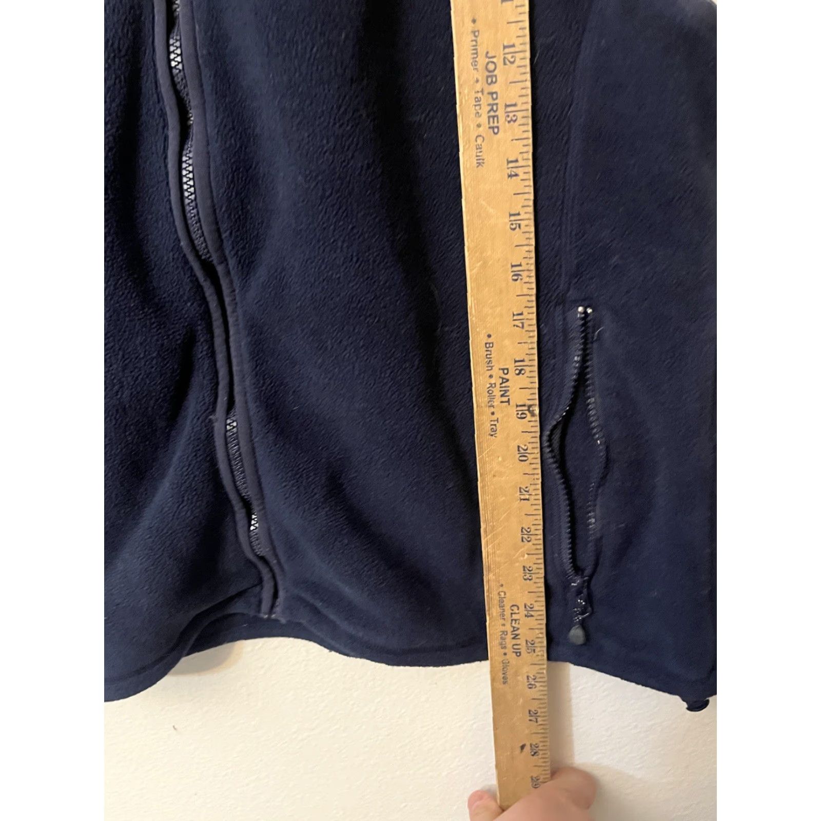 Vineyard Vines Vineyard Vines Full Zip Fleece Vest Size Large Blue Vest Men's Windbreaker Fall Winter Lightweight Logo Solid Blue Size US L / EU 52-54 / 3 - 4 Thumbnail