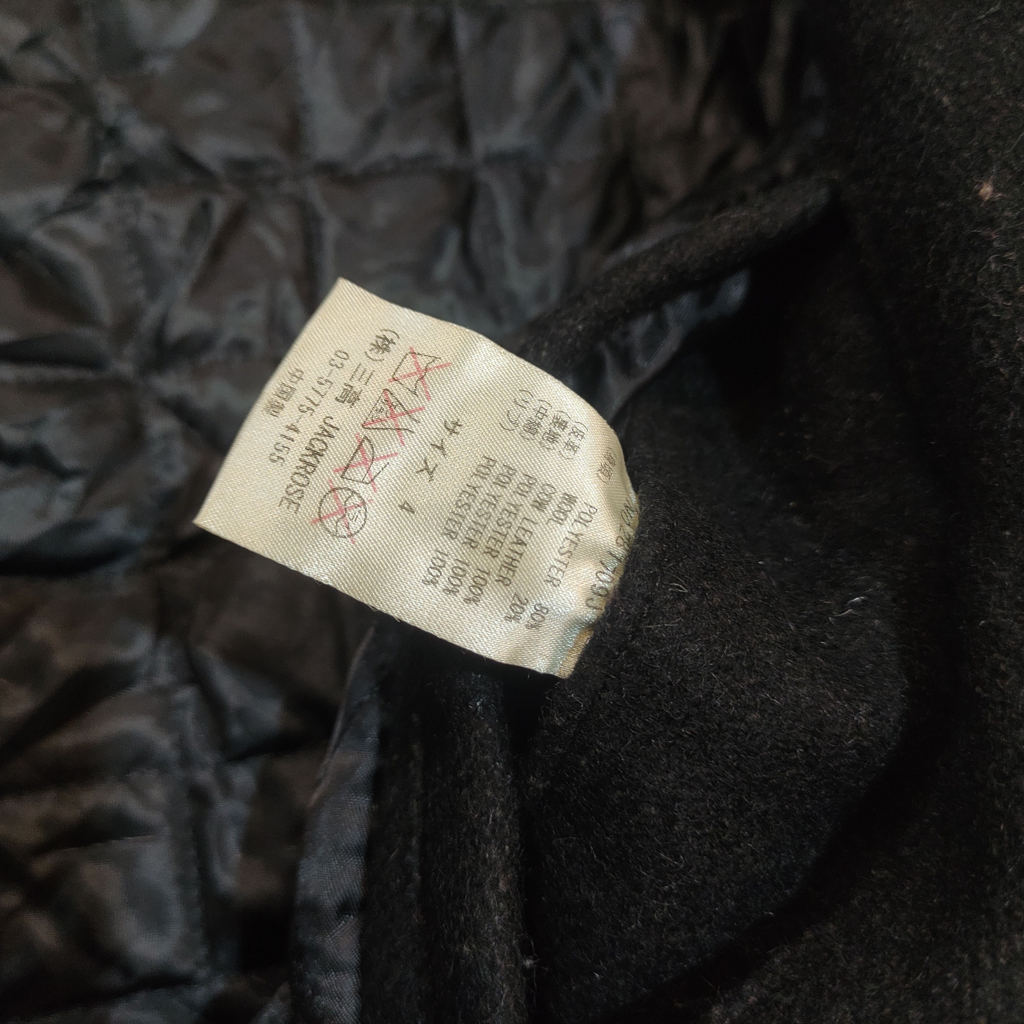 JACKROSE Rare!! JACKROSE VARSITY LEATHER JACKET ARCHIVE 2000s Size US M / EU 48-50 / 2 - 11 Thumbnail