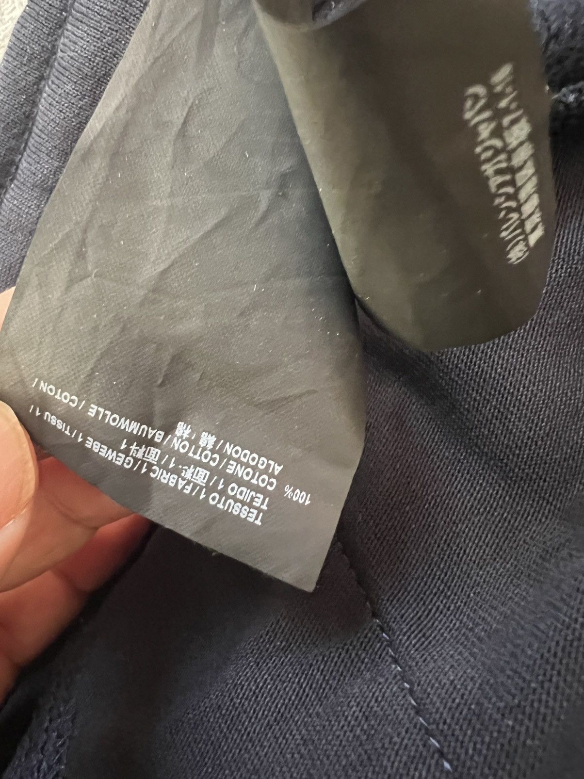 Balenciaga Balenciaga Spellout Side Adjustable Waist Jogger Navy L Size US 39 - 13 Thumbnail