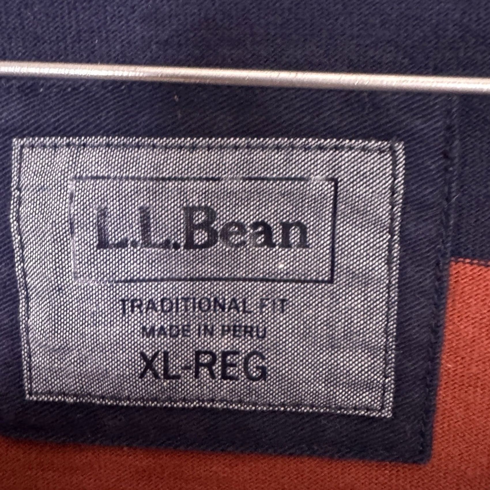 Vintage VINTAGE LL Bean Rugby Shirt Mens XL Polo Henley Striped Heavy Cotton Long Sleeve 507514 Size US XL / EU 56 / 4 - 5 Thumbnail