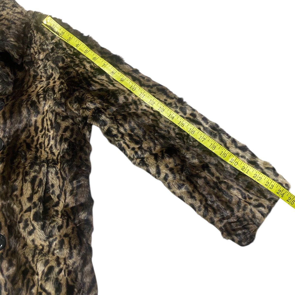 Schott MOUSSY X SCHOTT BROS Faux Fur Leopard Peacoat Jacket Size M / US 6-8 / IT 42-44 - 17 Thumbnail