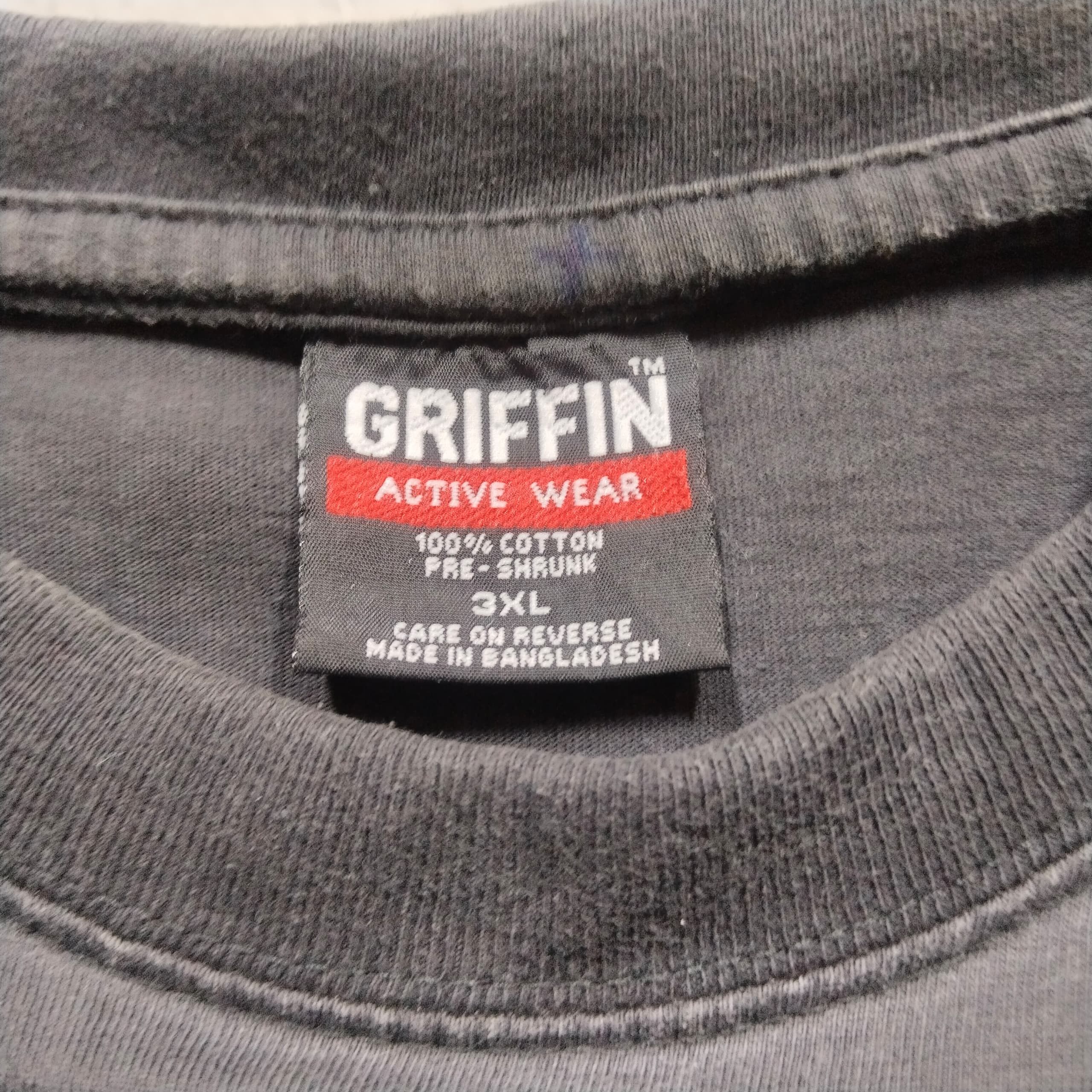 Griffin × Rap Tees × Vintage VINTAGE GRIFFIN GHETTO REPORT CARD BAGGY HIP HOP T SHIRT Size US XXL / EU 58 / 5 - 7 Thumbnail
