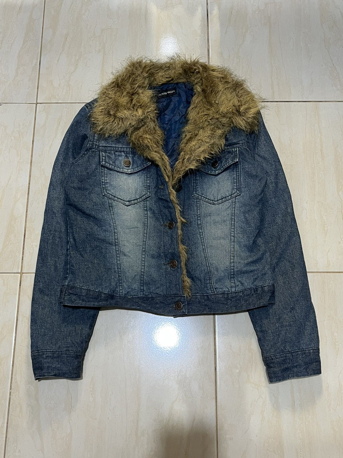 Japanese Brand Japanese Mouth Valley Fur Jacket Size US S / EU 44-46 / 1 - 2 Thumbnail