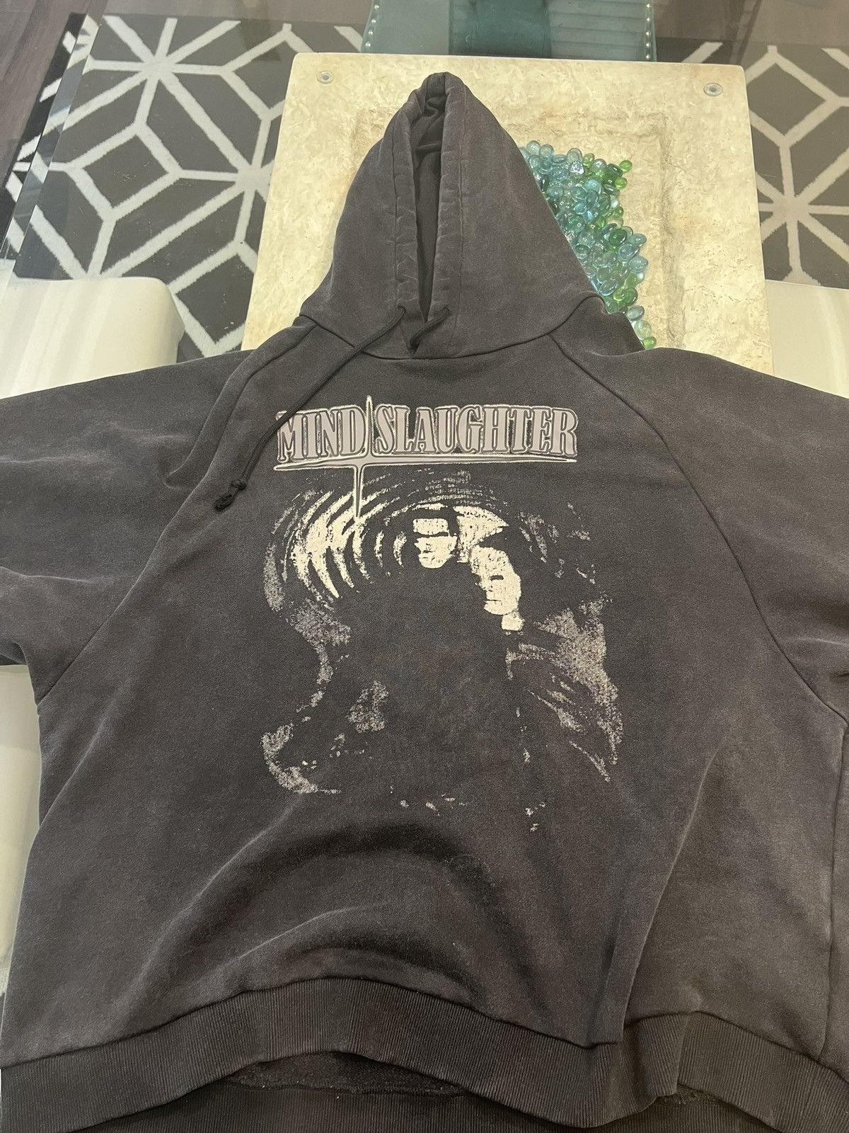 Image of Vintage Project G/r Hoodie in Black, Men's (Size XL)