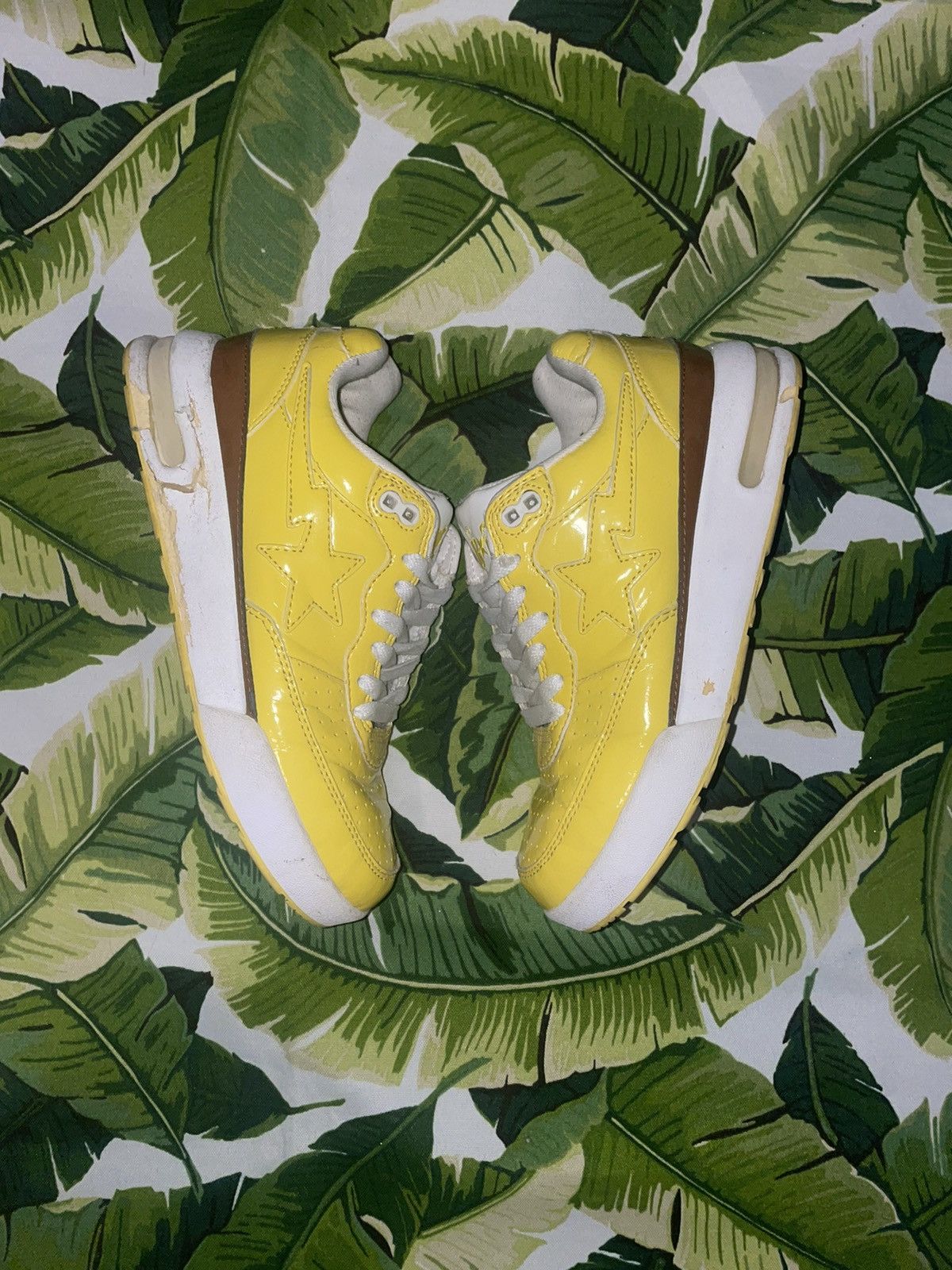 Bape Bape x SpongeBob Roadsta Size US 5.5 / EU 38 - 3 Thumbnail