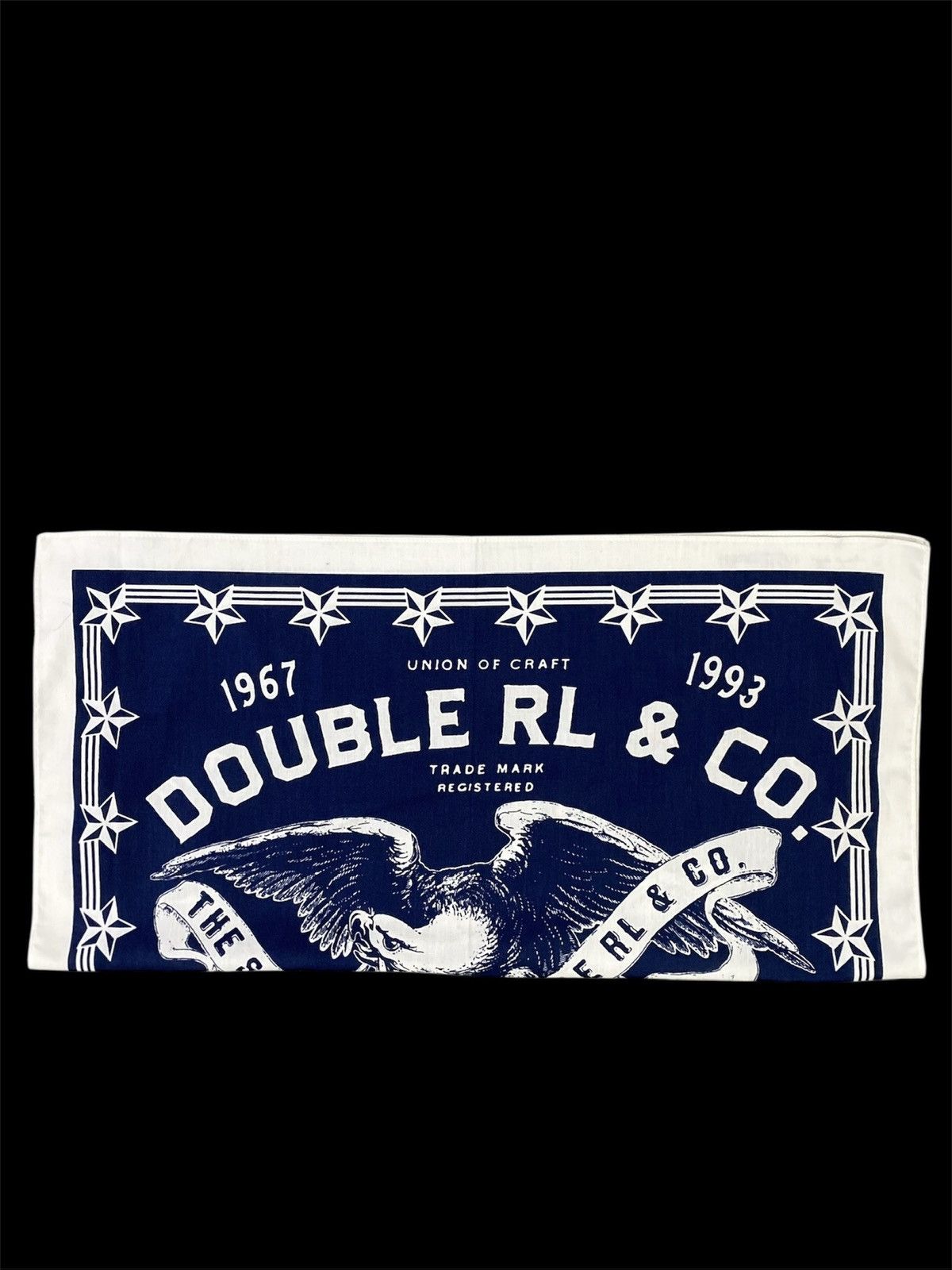 RRL Ralph Lauren ‼️LAST DROP‼️ RRL Bandana True Indigo Blue Size ONE SIZE - 8 Thumbnail