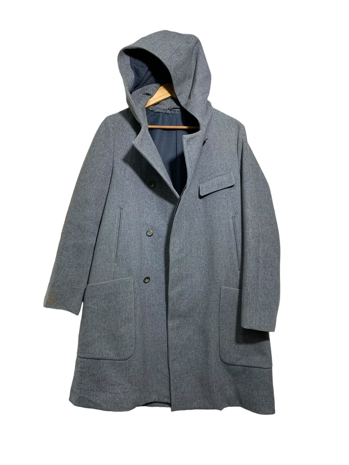 Jil Sander 🔥VTG JIL SANDER ITALY GREY HOODIE JACKETS Size US M / EU 48-50 / 2 - 1 Thumbnail