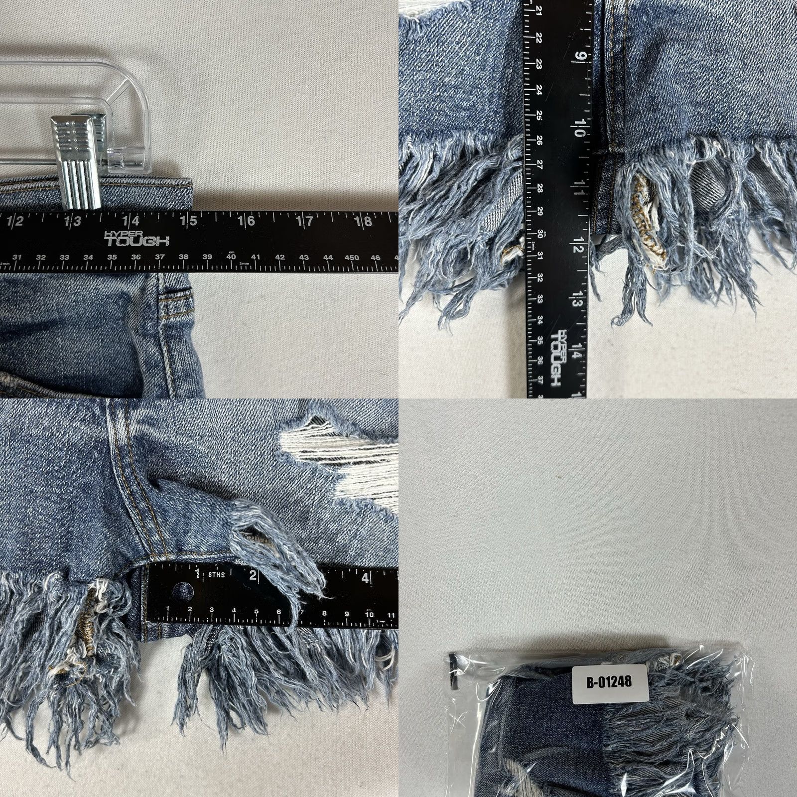 Gap Gap Jeans Shorts Womens 3” Inseam Denim Blue Casual 27R Mid Rise 3" Inseam Cut-Off Size 27" / US 4 / IT 40 - 8 Thumbnail