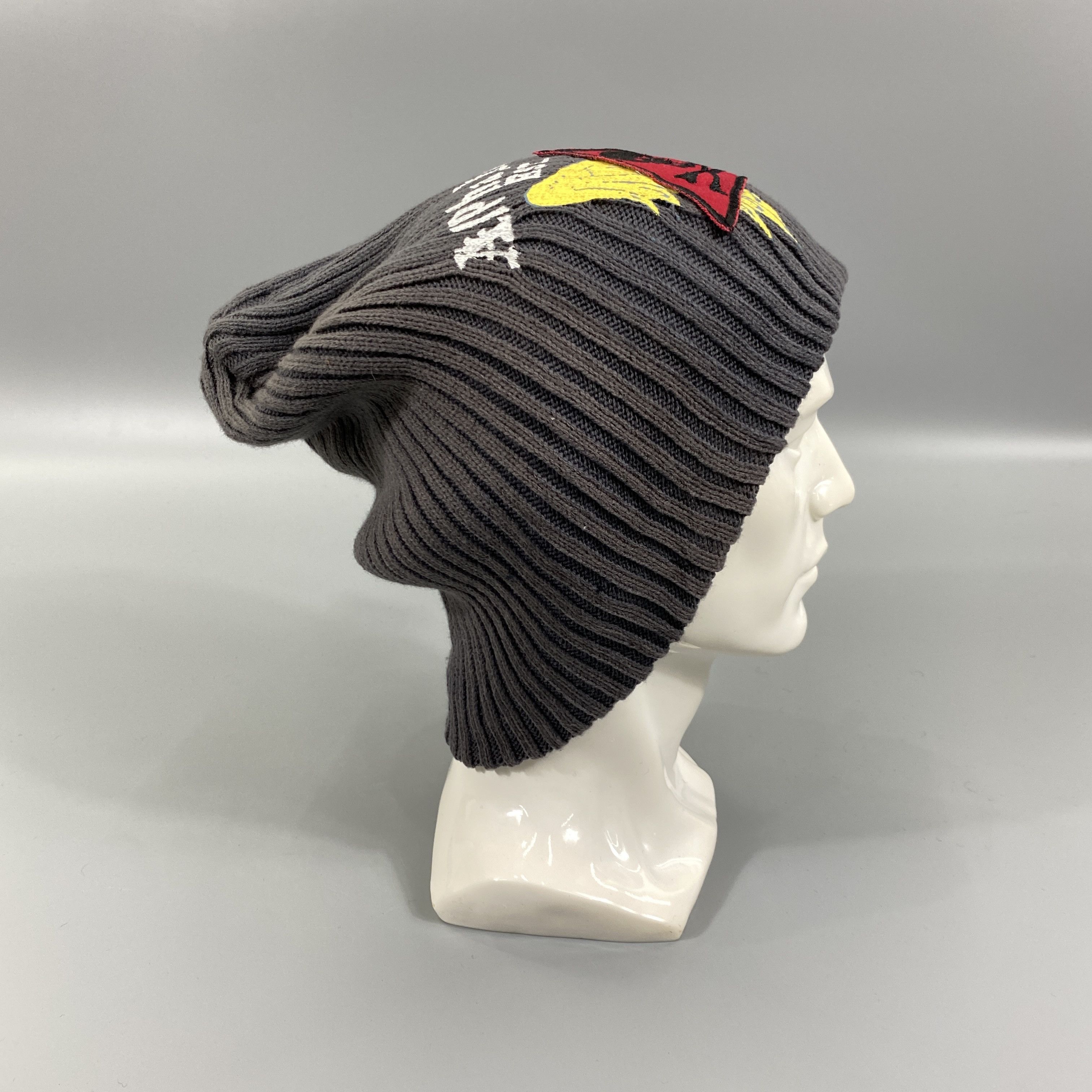 Japanese Brand Alpha Industries Slouchy Beanie Hat -BN1009 Size ONE SIZE - 3 Thumbnail