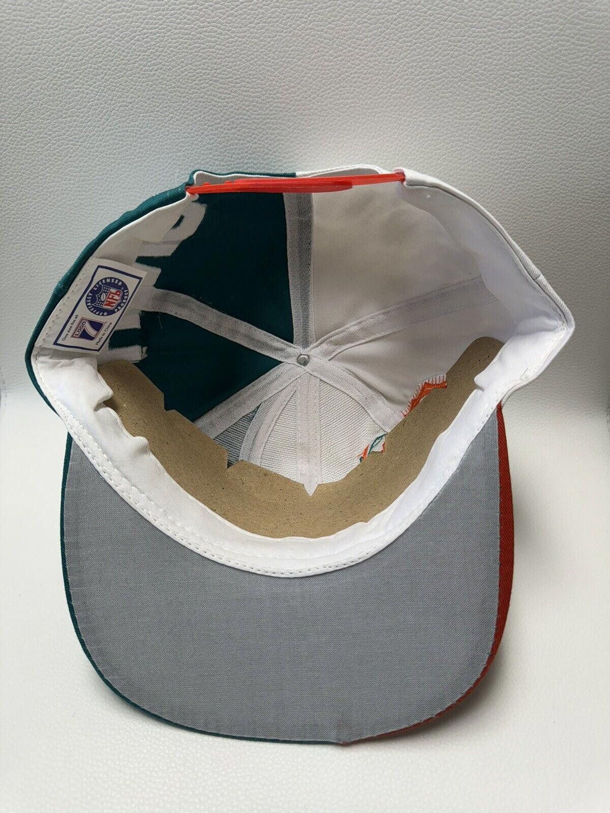 Logo 7 × NFL × Vintage Vintage NWT NFL Miami Dolphins Logo 7 SnapBack Hat Size ONE SIZE - 8 Thumbnail