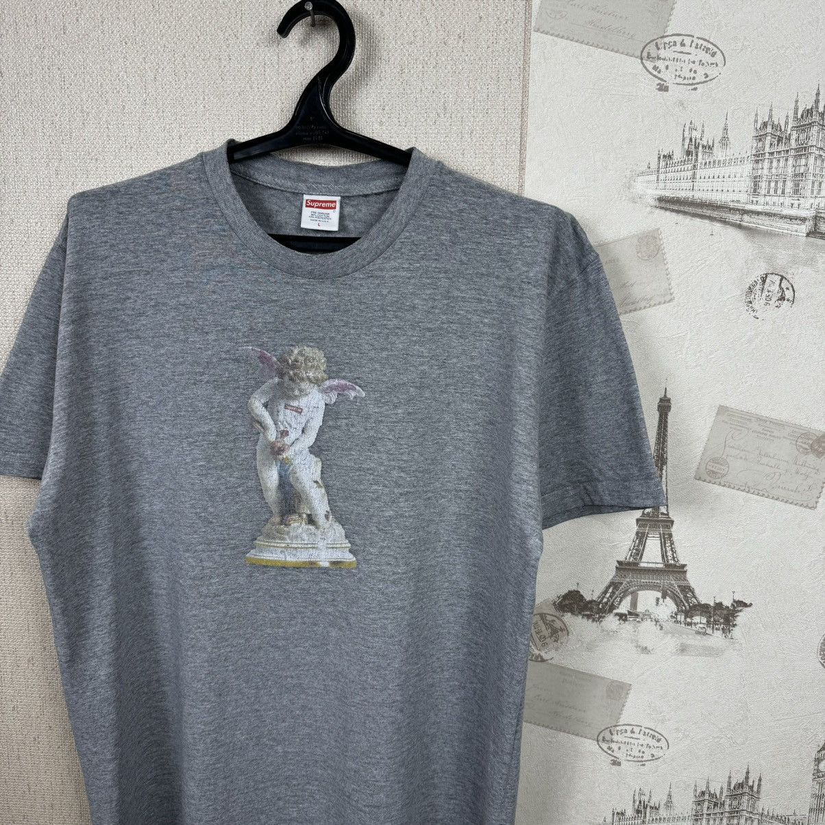 Supreme Supreme T shirt Cupid Tee SS19 Grey L Streetwear Size US L / EU 52-54 / 3 - 4 Thumbnail
