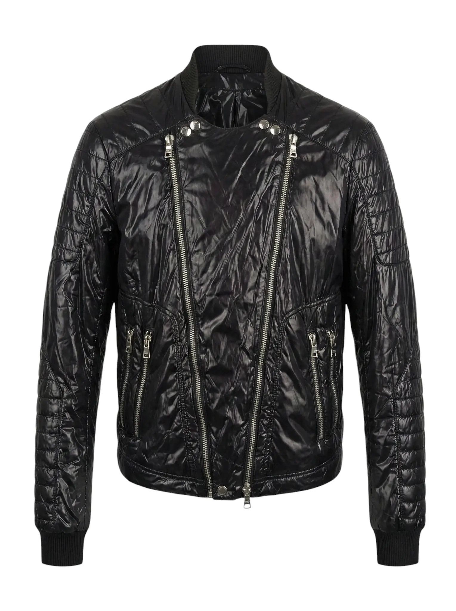 Balmain PADDED BIKER JACKET Size US L / EU 52-54 / 3 - 1 Thumbnail