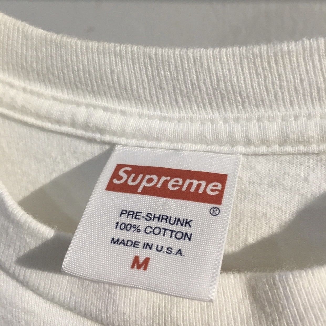 Supreme Supreme "Middle Finger to the World" Tee SS19 White Size US M / EU 48-50 / 2 - 4 Thumbnail