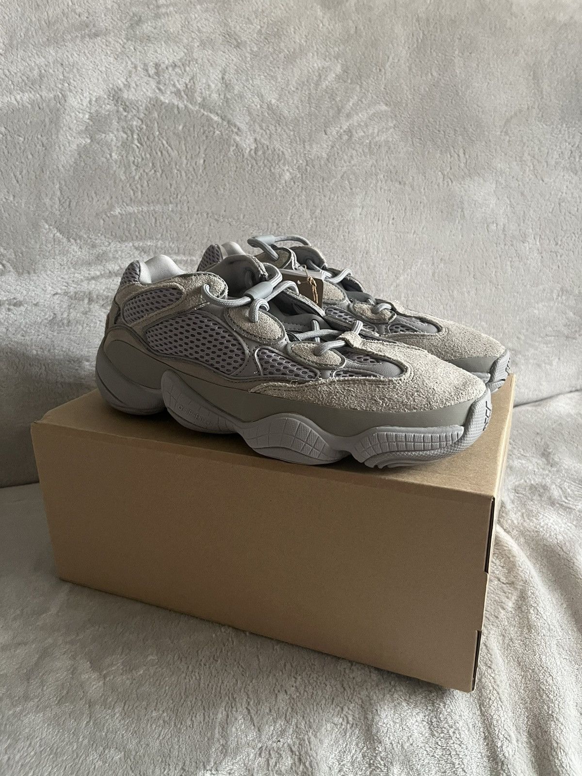 Adidas Adidas Yeezy 500 Stone Salt 42 2/3 Size US 9 / EU 42 - 6 Thumbnail