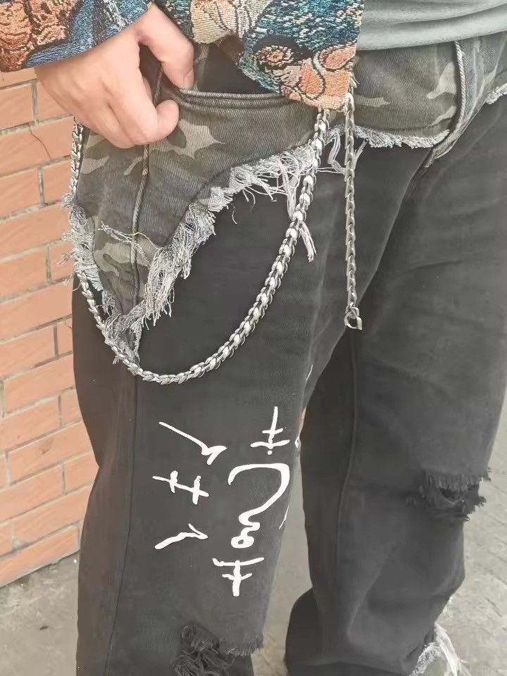 Japanese Brand Double Dragon Retro Style Wallet Chain Size ONE SIZE - 10 Thumbnail
