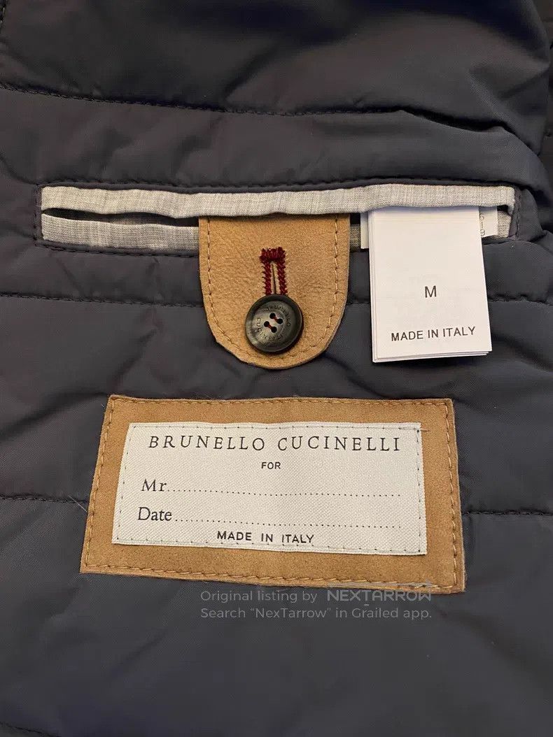 Brunello Cucinelli Brunello Cucinelli Hunting down cotton coat, four-pocket j Size US M / EU 48-50 / 2 - 8 Thumbnail