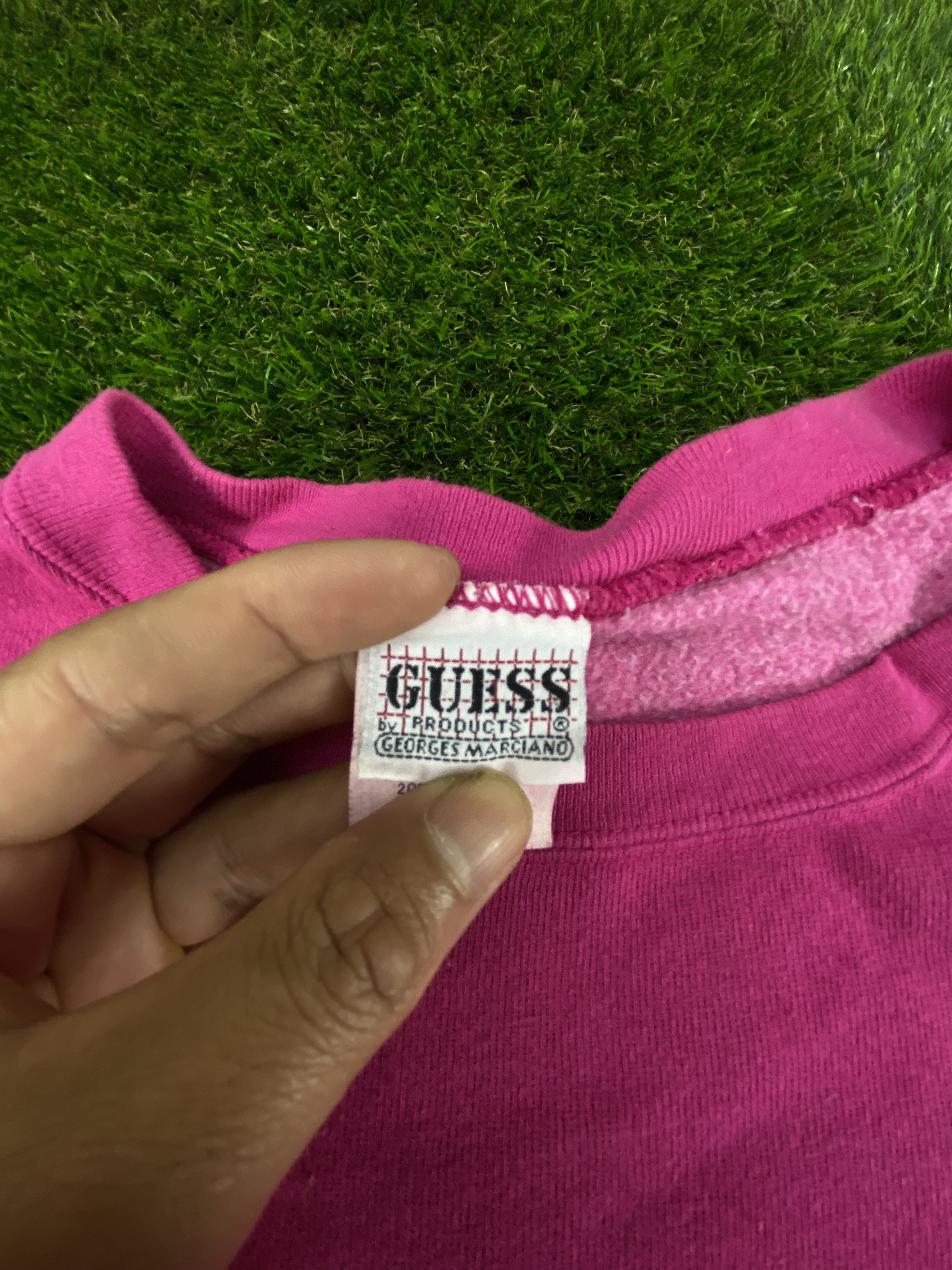 Guess Rare Vintage Guess X George Marciano Spell Out Logo (S112) Size US L / EU 52-54 / 3 - 4 Thumbnail