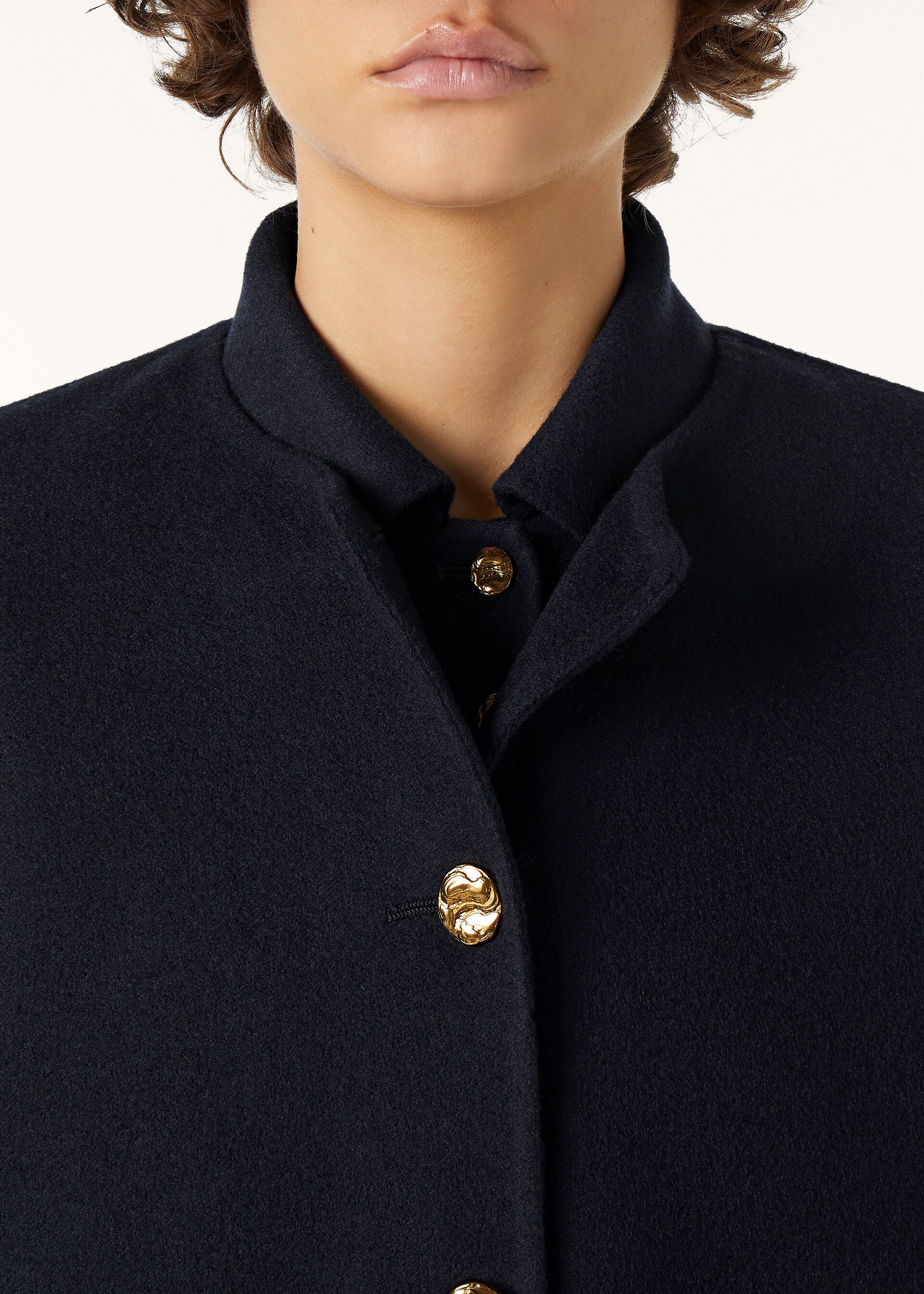 Loro Piana os11x0426 FAQ5841 Benjy Blouson Jacket in Blue Navy Size M / US 6-8 / IT 42-44 - 5 Thumbnail