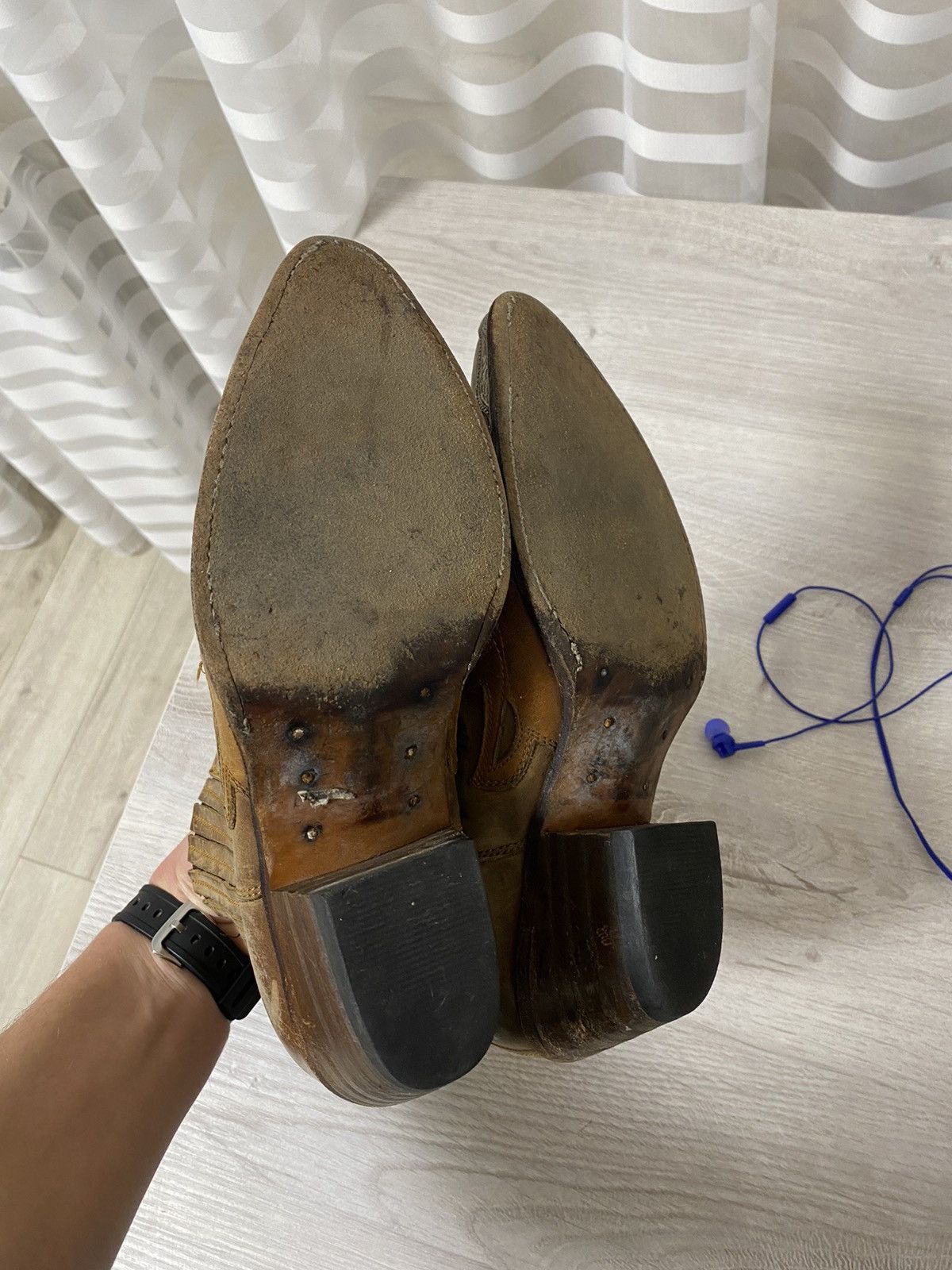 Sendra RPP 300$ Vintage Sendra Japanese Y2K Boots Cowboy AS98 Style Size US 5.5 / EU 38 - 9 Thumbnail