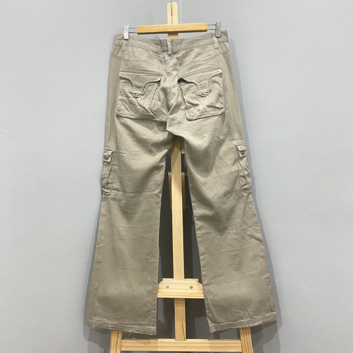 semanticdesign Archive Japanese Brand Multi-Pocket Tactical Cargo Pants Y2K Size US 30 / EU 46 - 4 Thumbnail