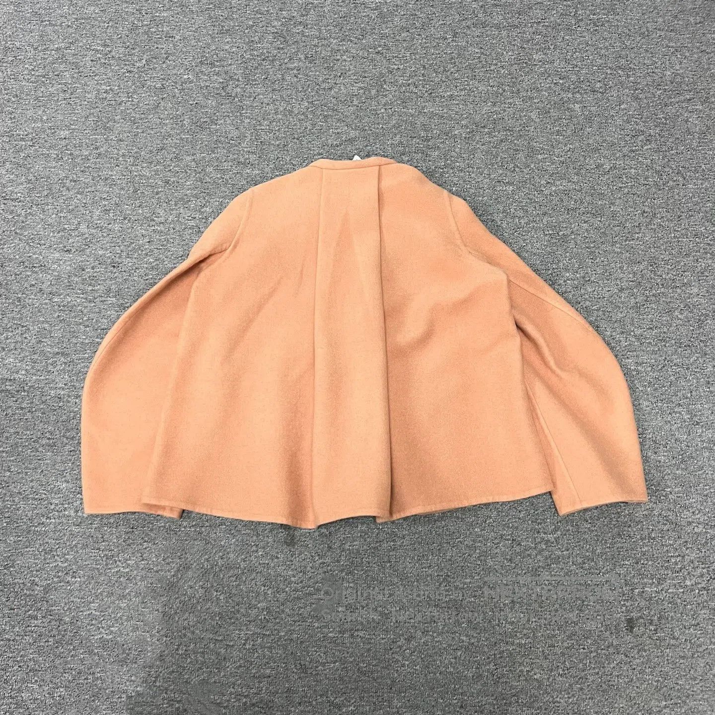 Hermes Hermes size 34 Goat hair round-neck silhouette coat| Size S / US 4 / IT 40 - 2 Thumbnail