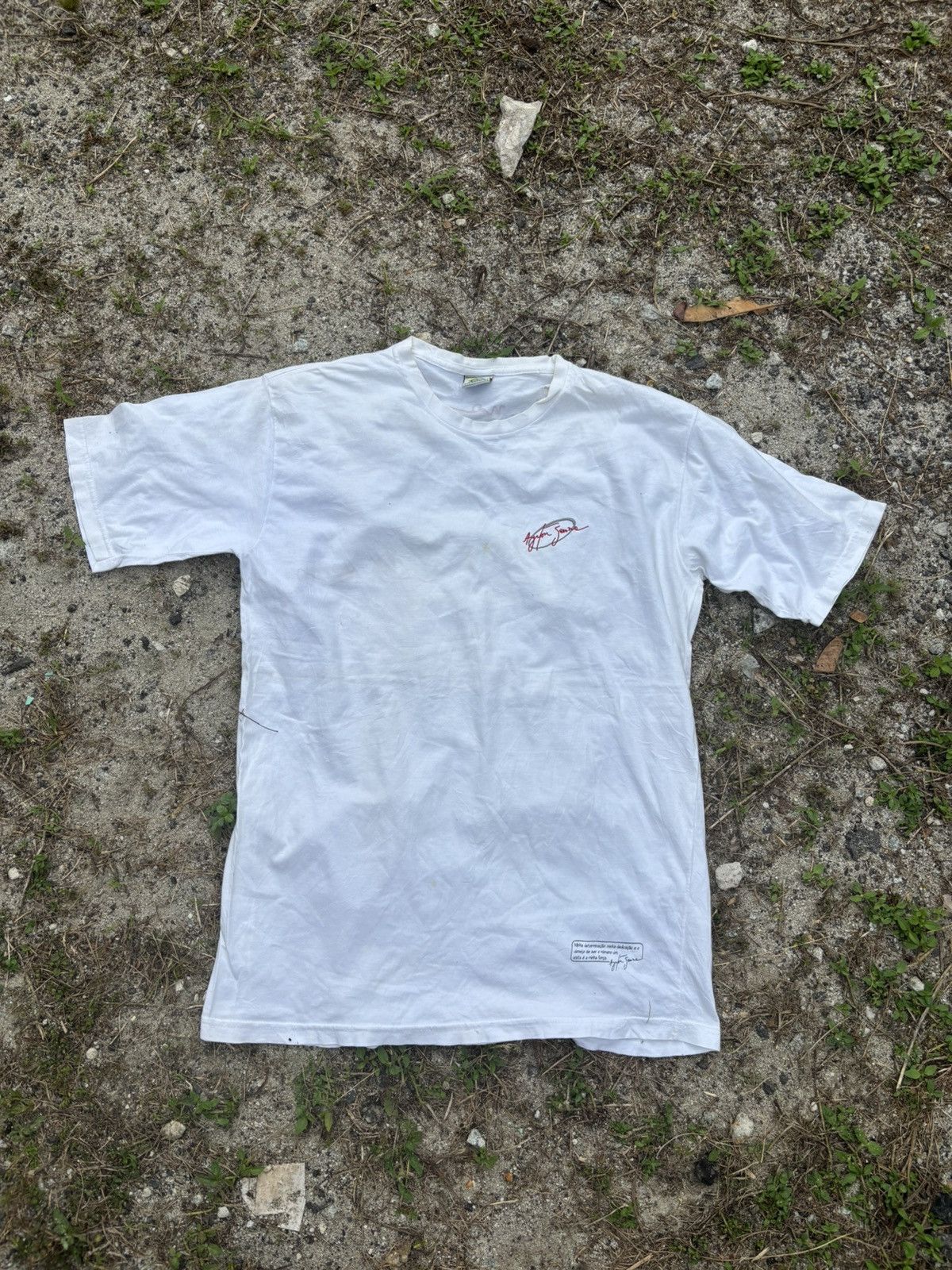 Vintage Vintage Aryton Senna Tshirt Size US L / EU 52-54 / 3 - 2 Thumbnail